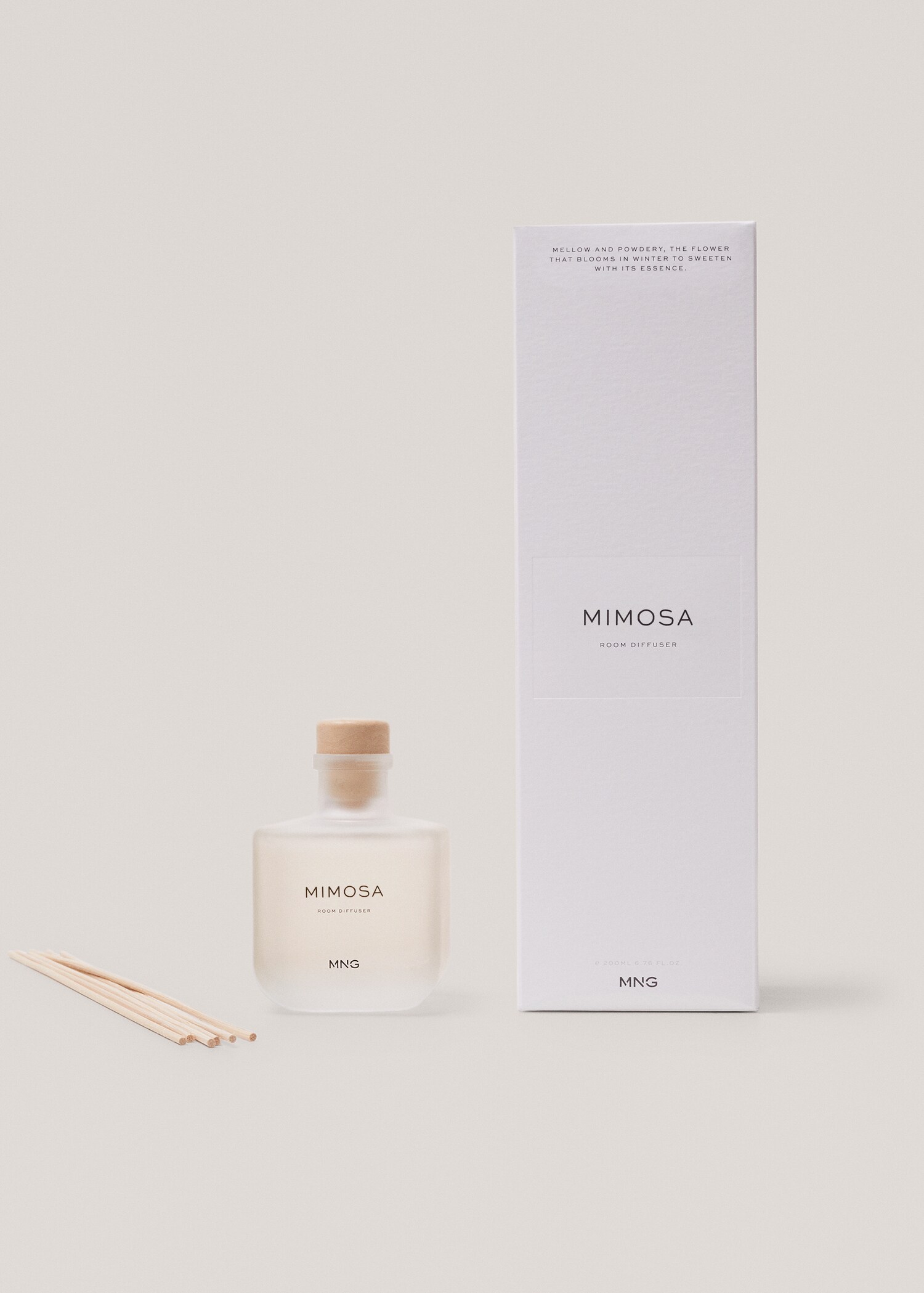 Dyfuzor zapachowy z patyczkami Mimosa 200 ml - Artykuł bez modela/modelki