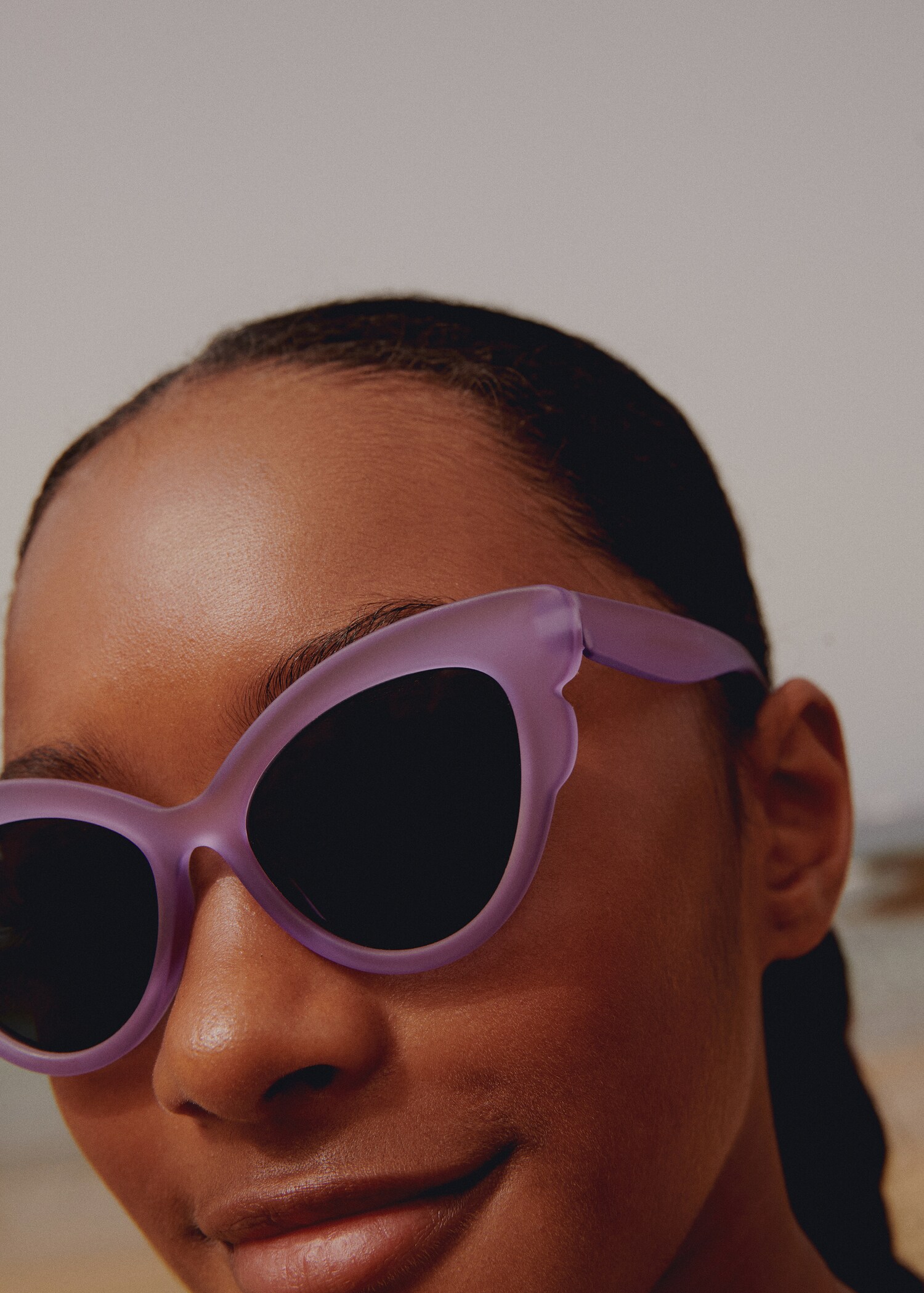 Acetate frame sunglasses - Details of the article 6