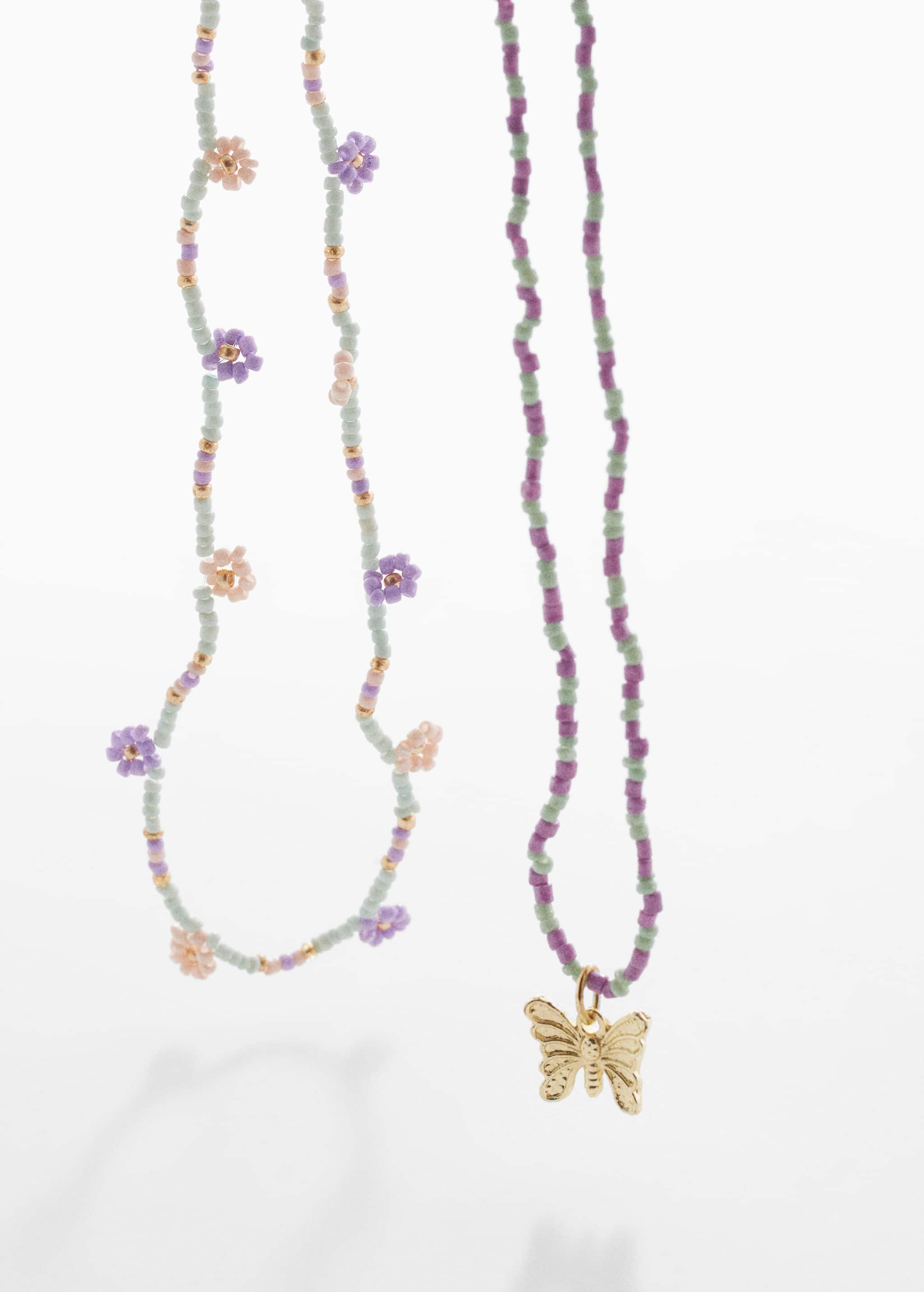 Pack of 2 pendant necklaces - Medium plane