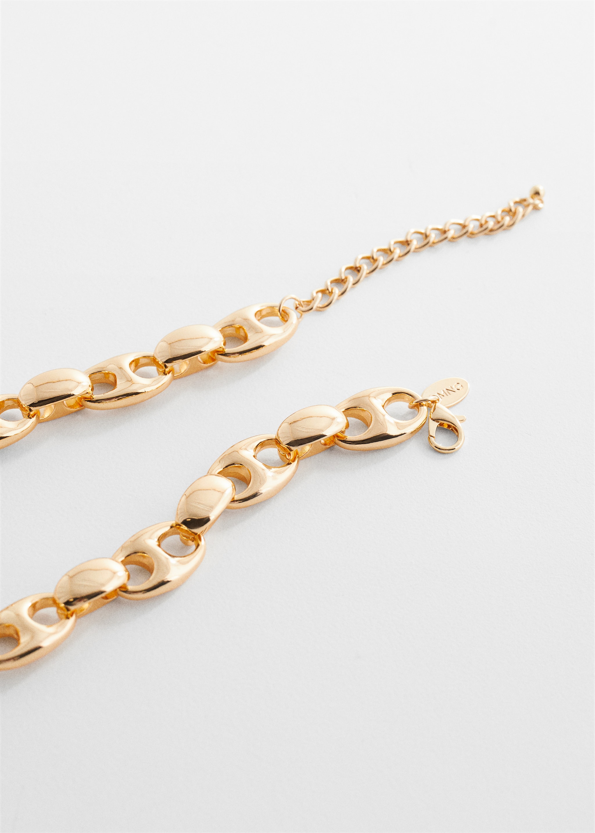 Link chain necklace - Medium plane