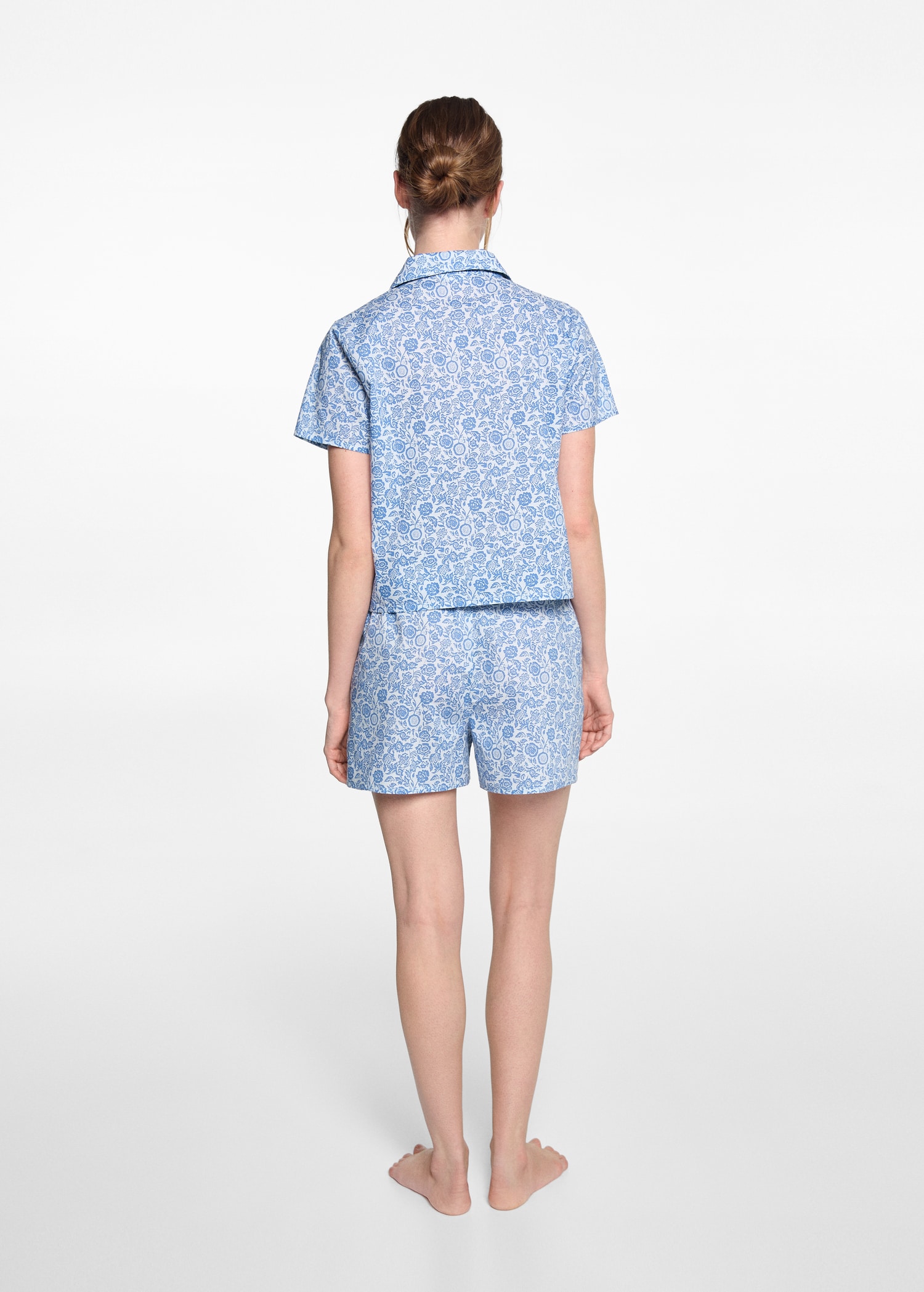 Pyjama court imprimé - Verso de l’article