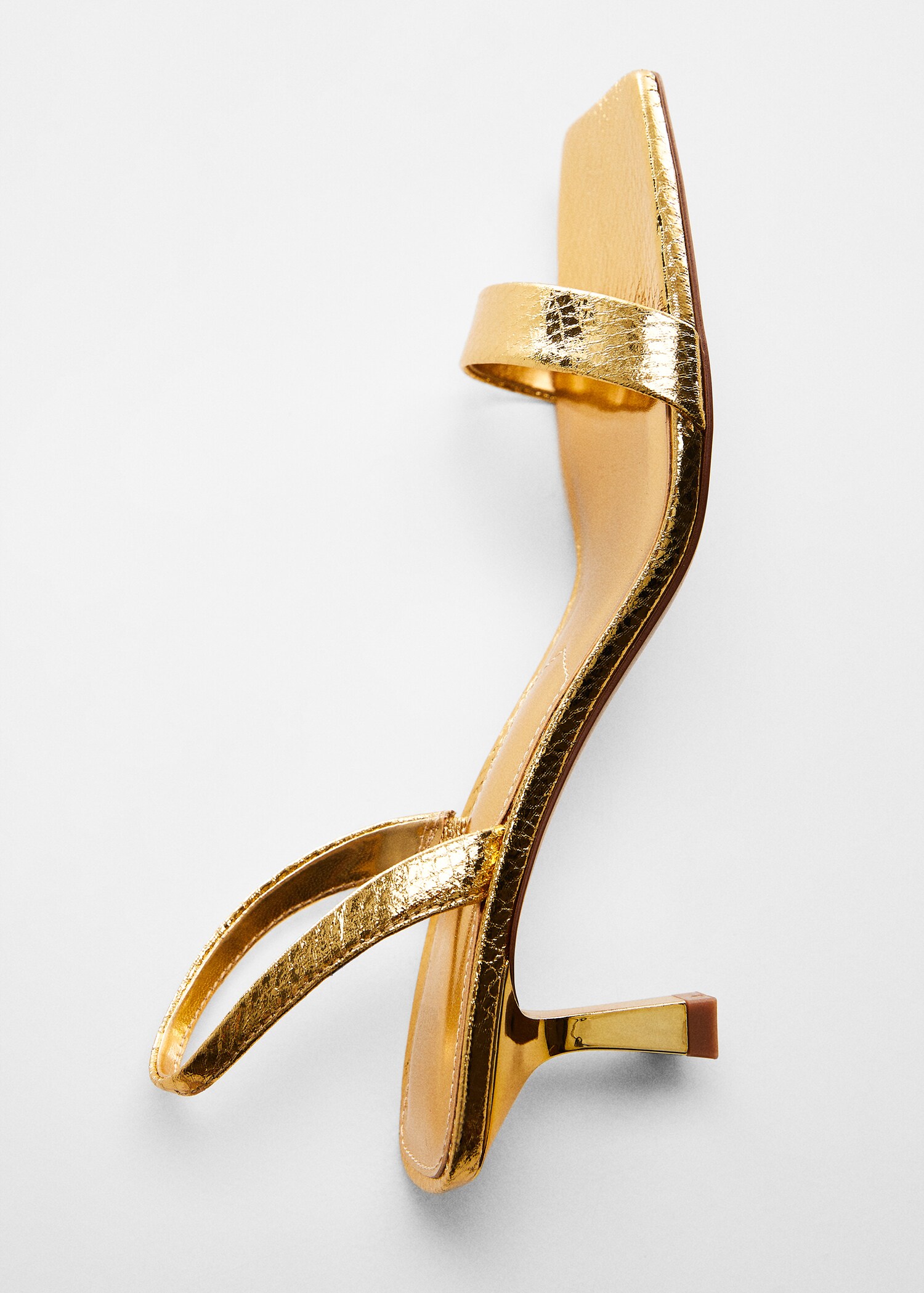 Metallic snake sandals - Details of the article 5