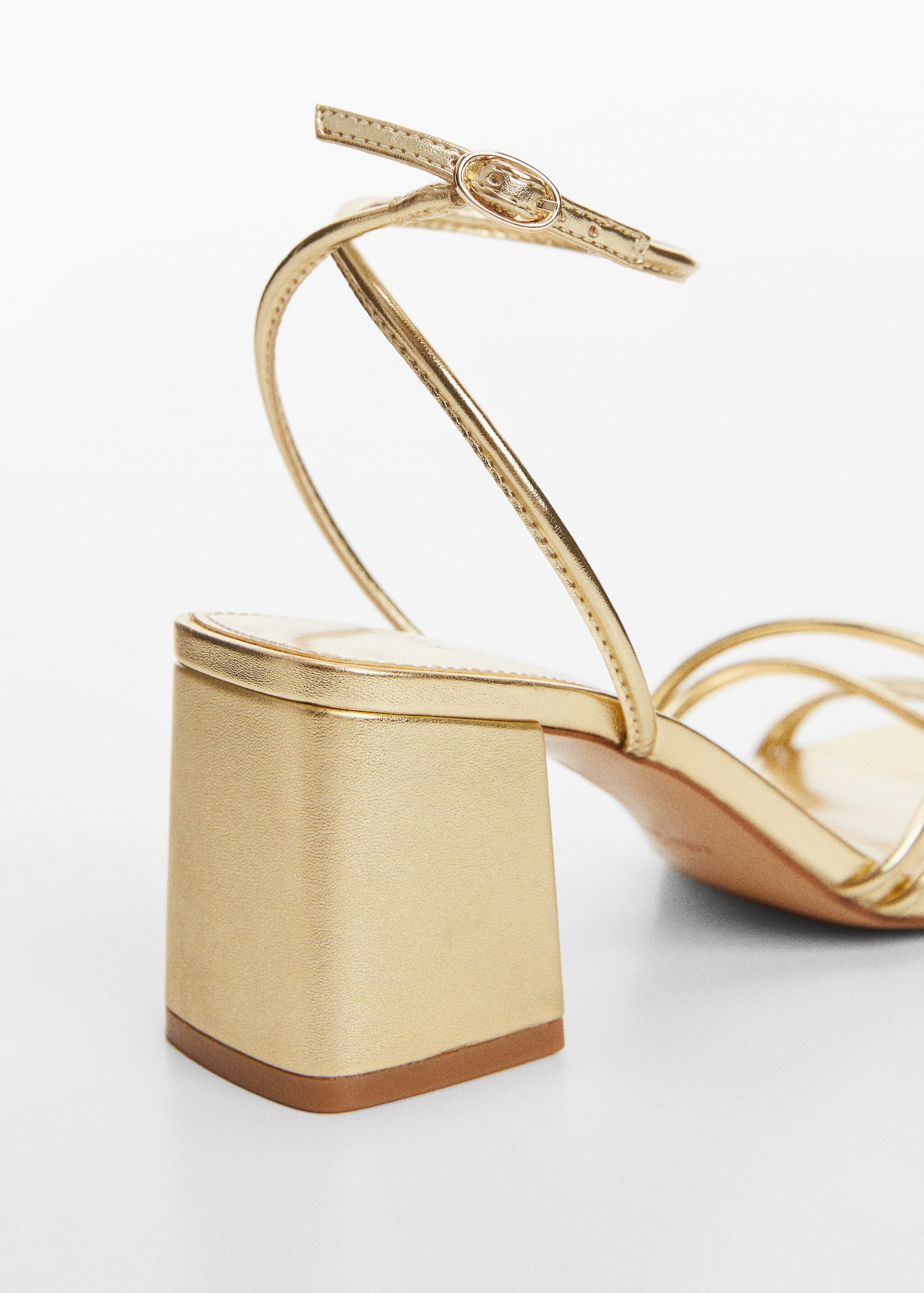 Strappy heeled sandals - Details of the article 1