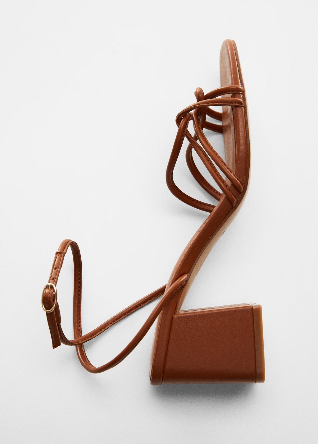 Mango tan sandals deals