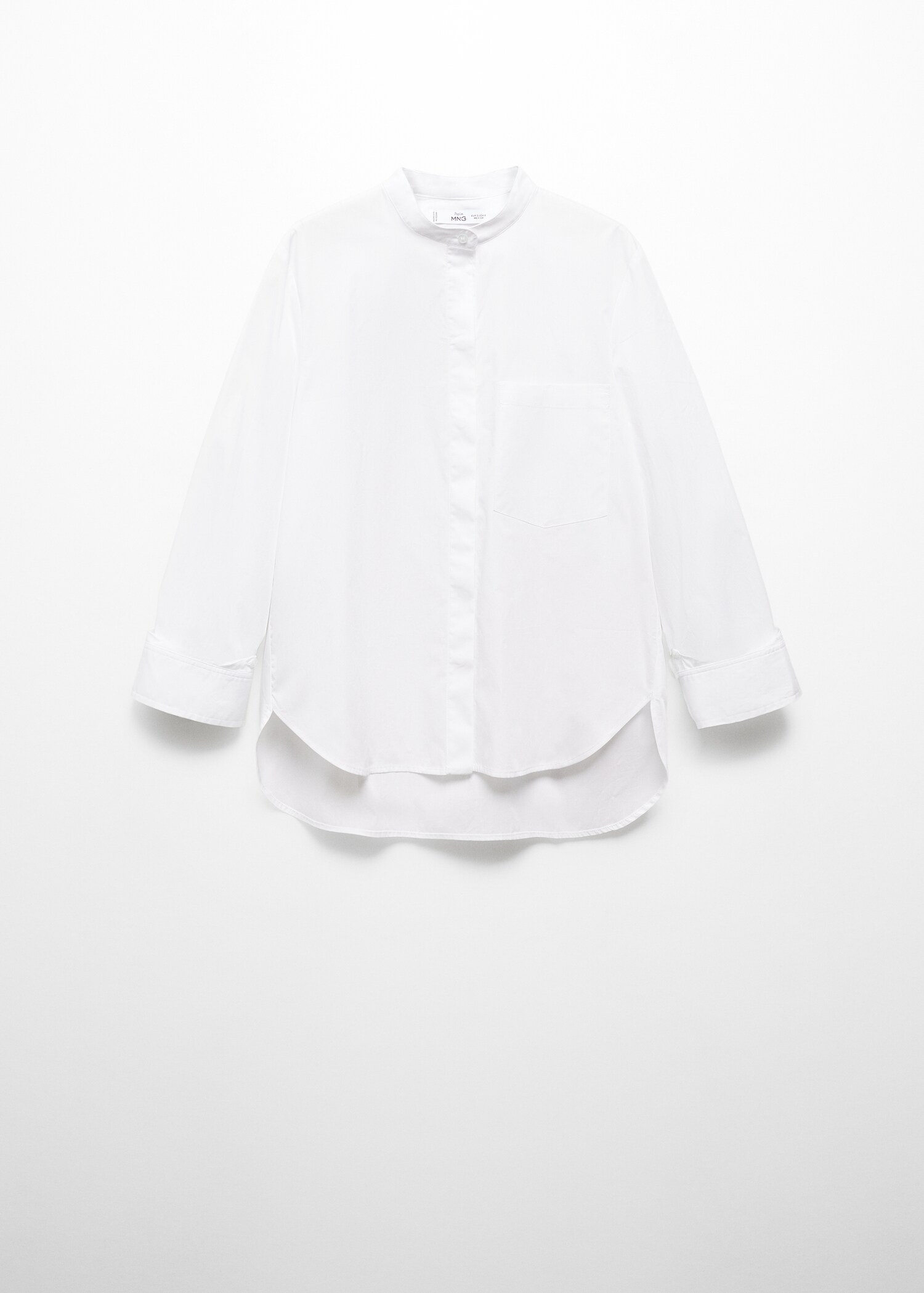 Buttoned cotton shirt - Article without model