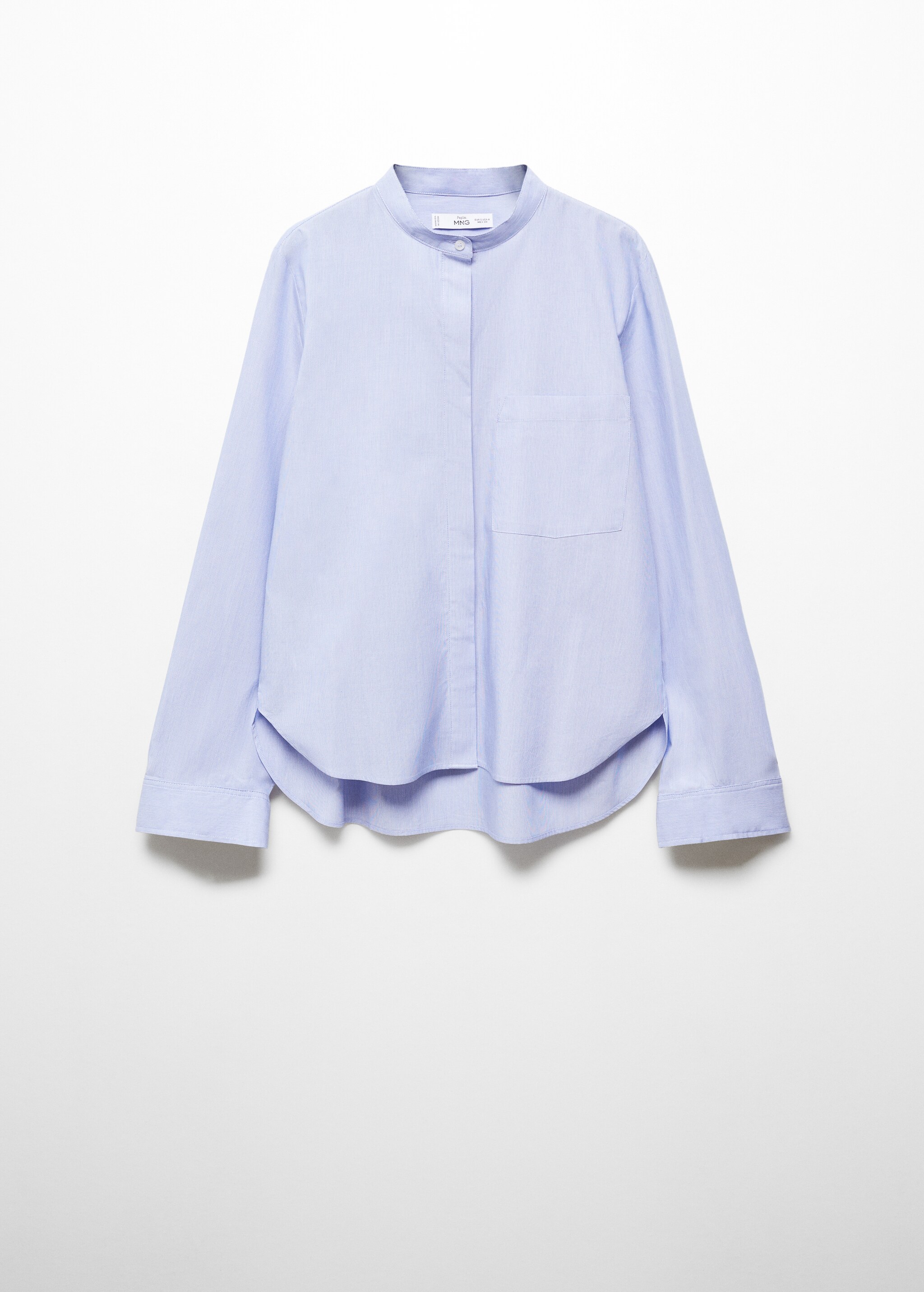 Buttoned cotton shirt - Article without model