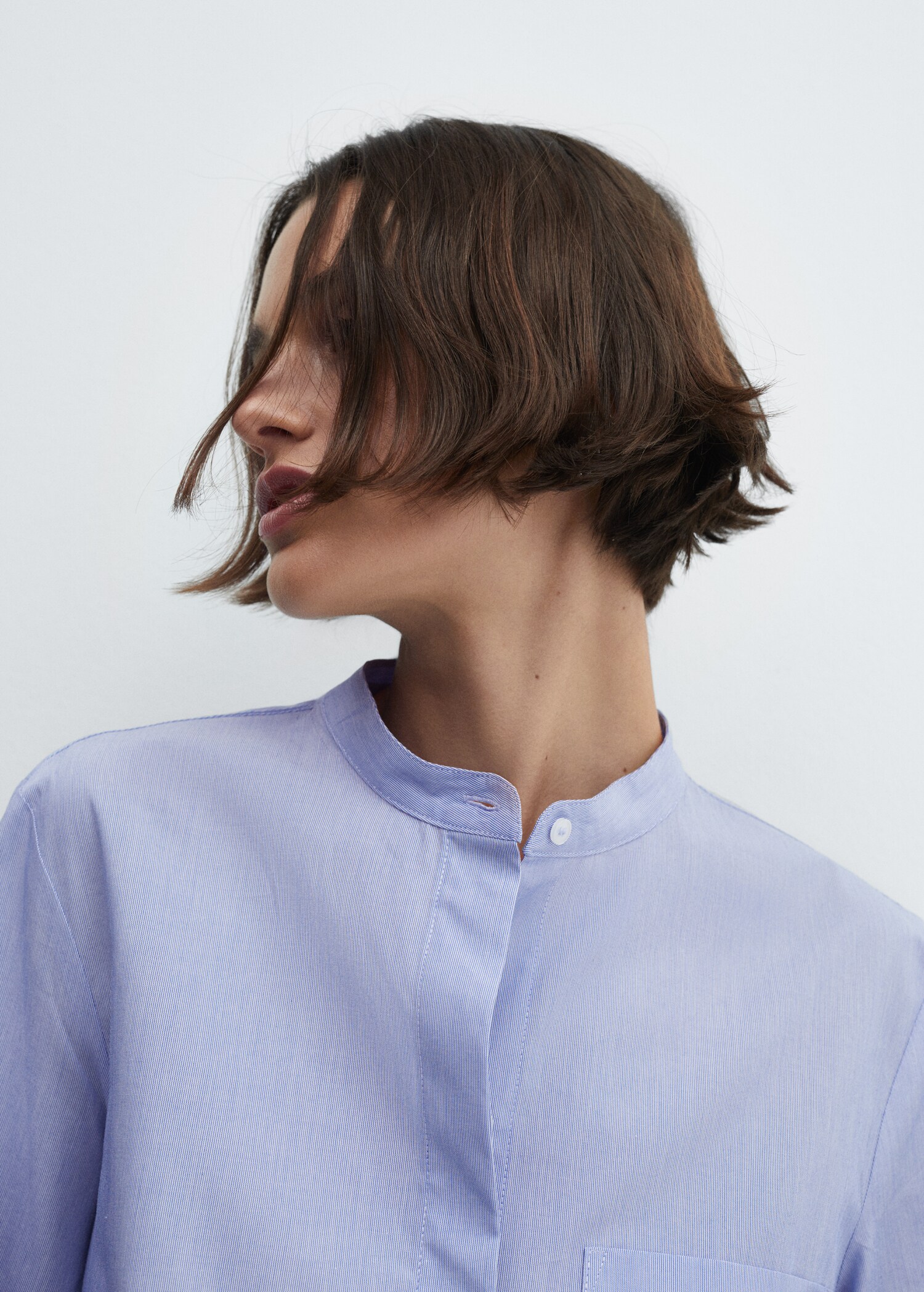 Buttoned cotton shirt - Details of the article 1
