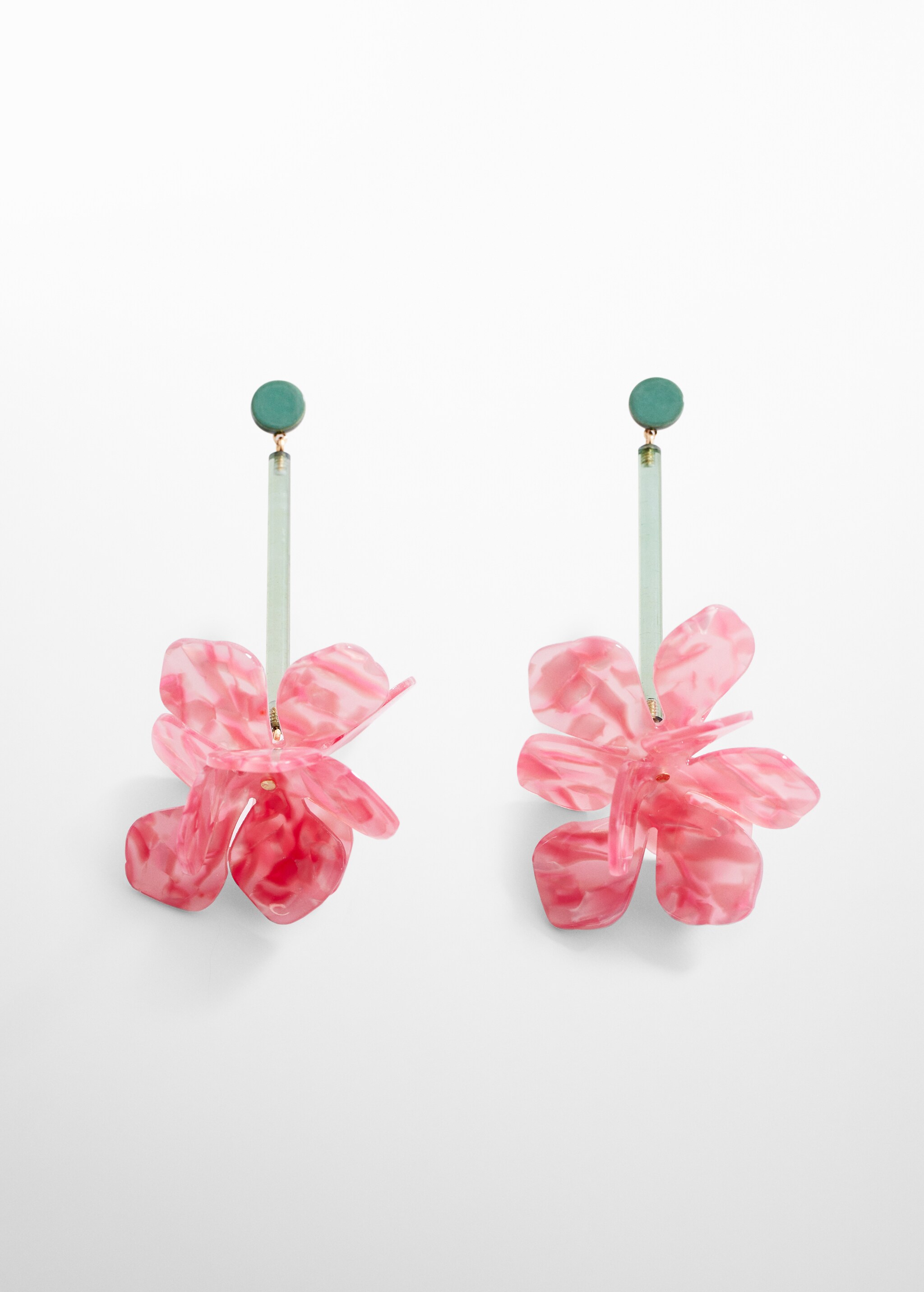 Boucles d'oreilles pendantes fleurs - Article sans modèle