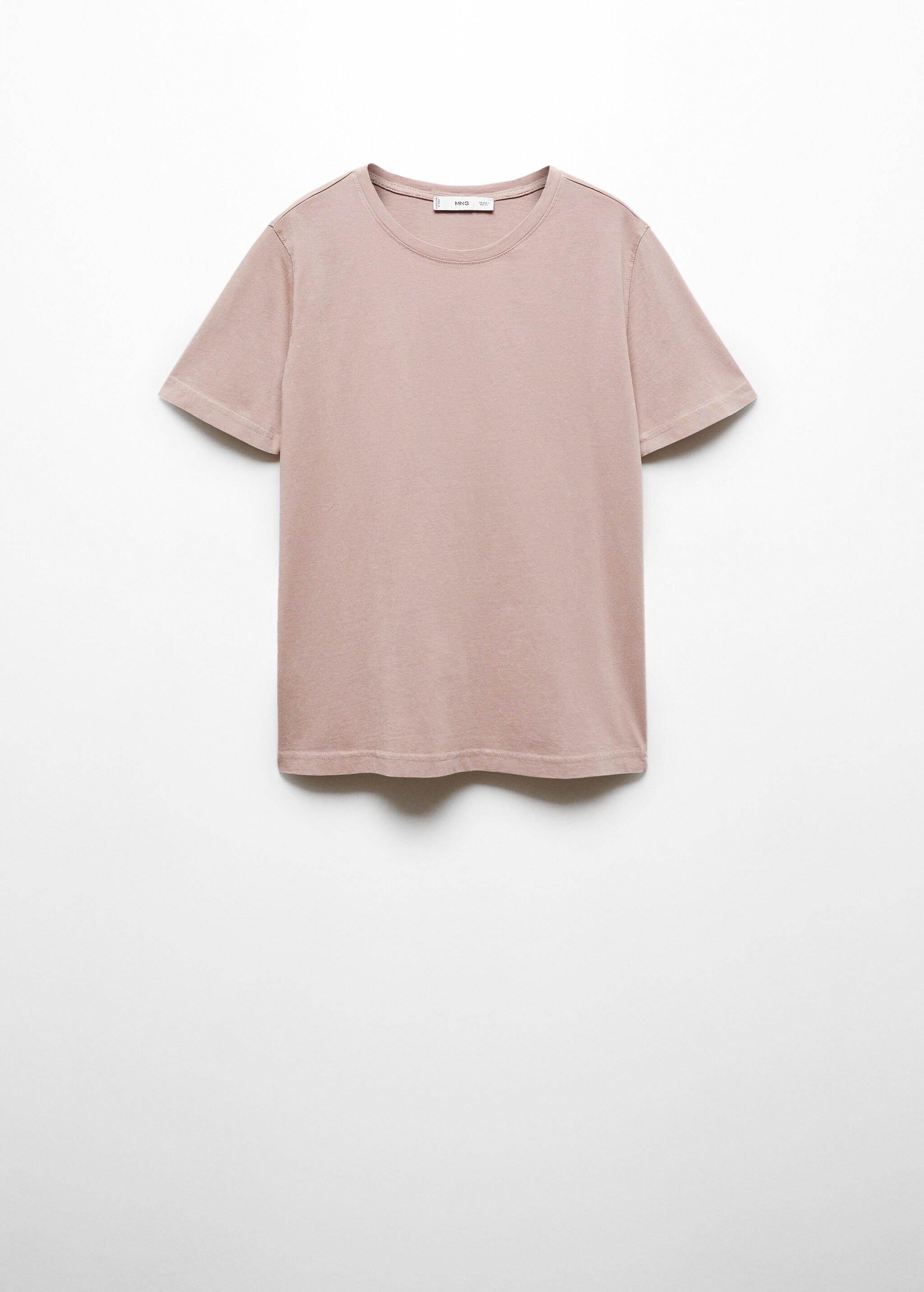 Washed round neck T-shirt - Article without model