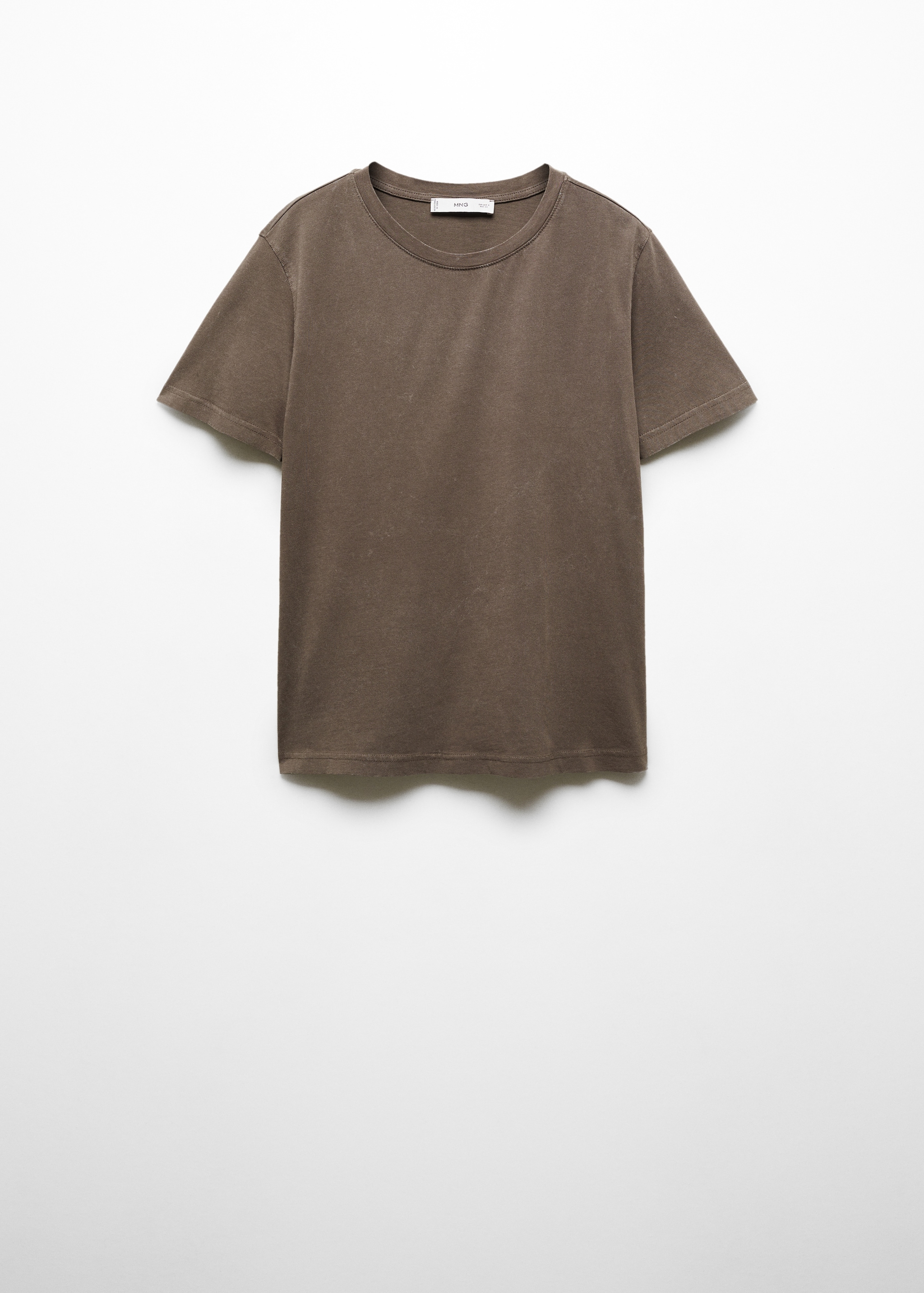 Short-sleeved cotton t-shirt - Article without model