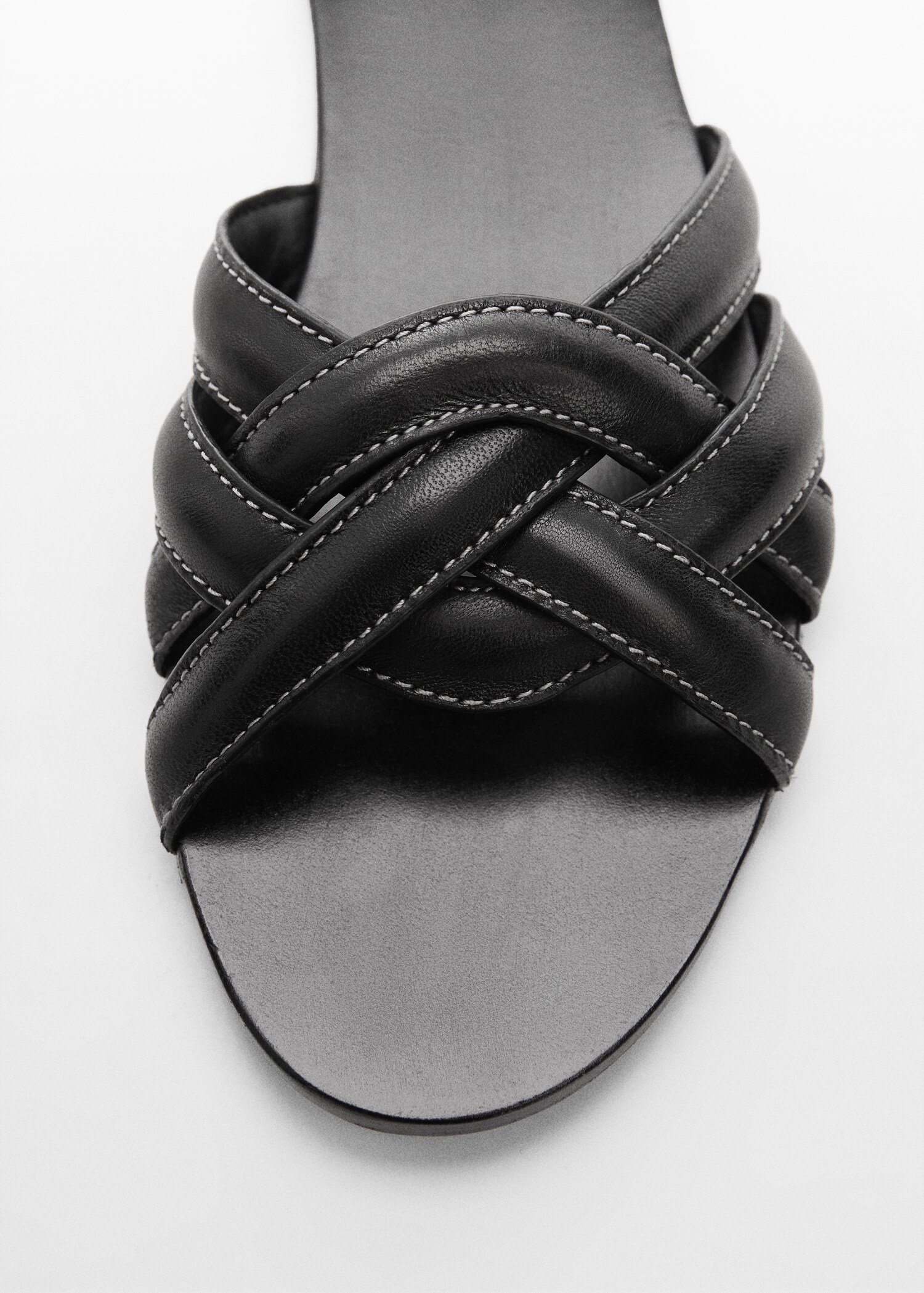 Leather straps sandals - Details of the article 2