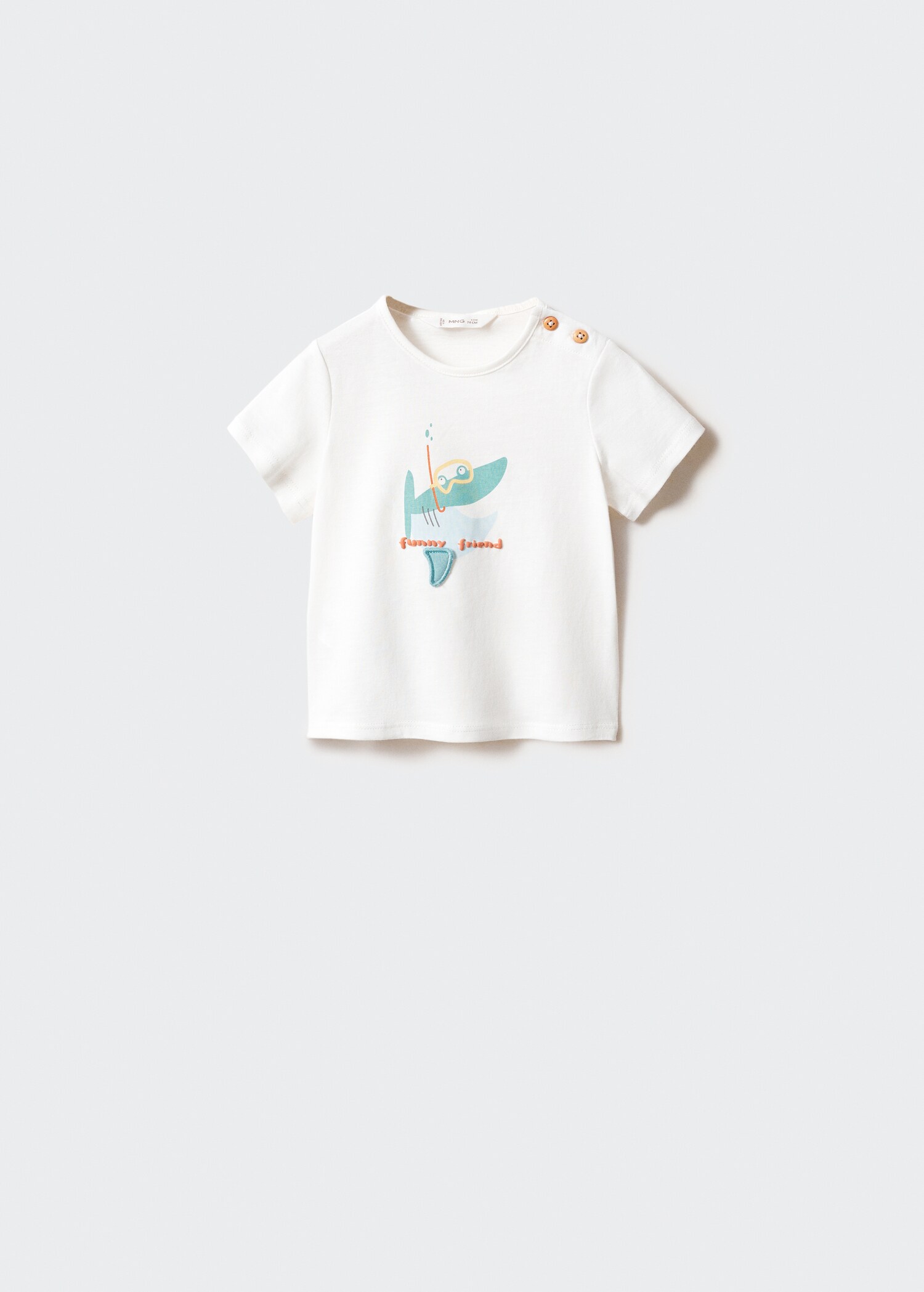 Kurzärmliges Print-T-Shirt - Artikel ohne Model