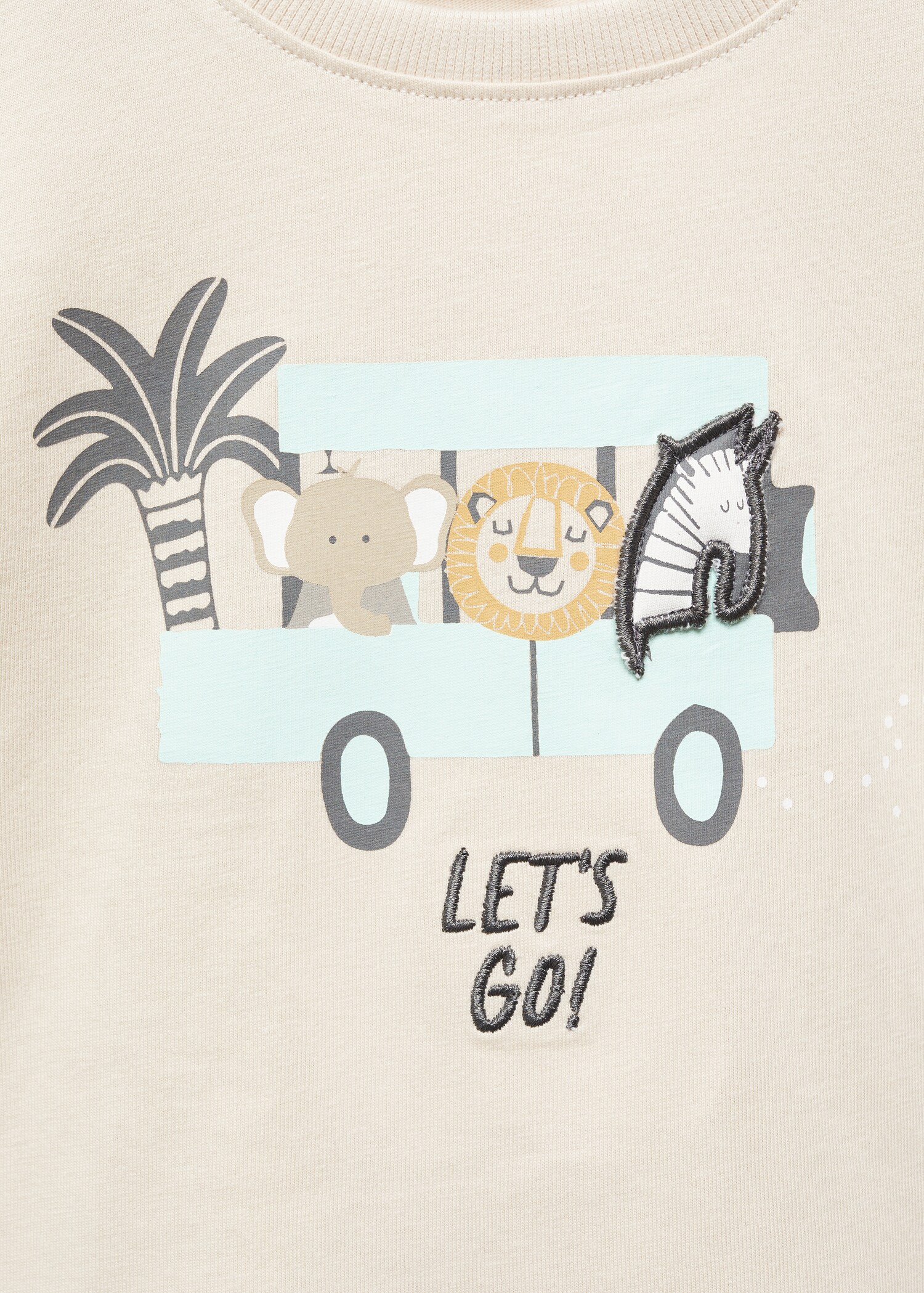Printed cotton-blend T-shirt - Details of the article 8