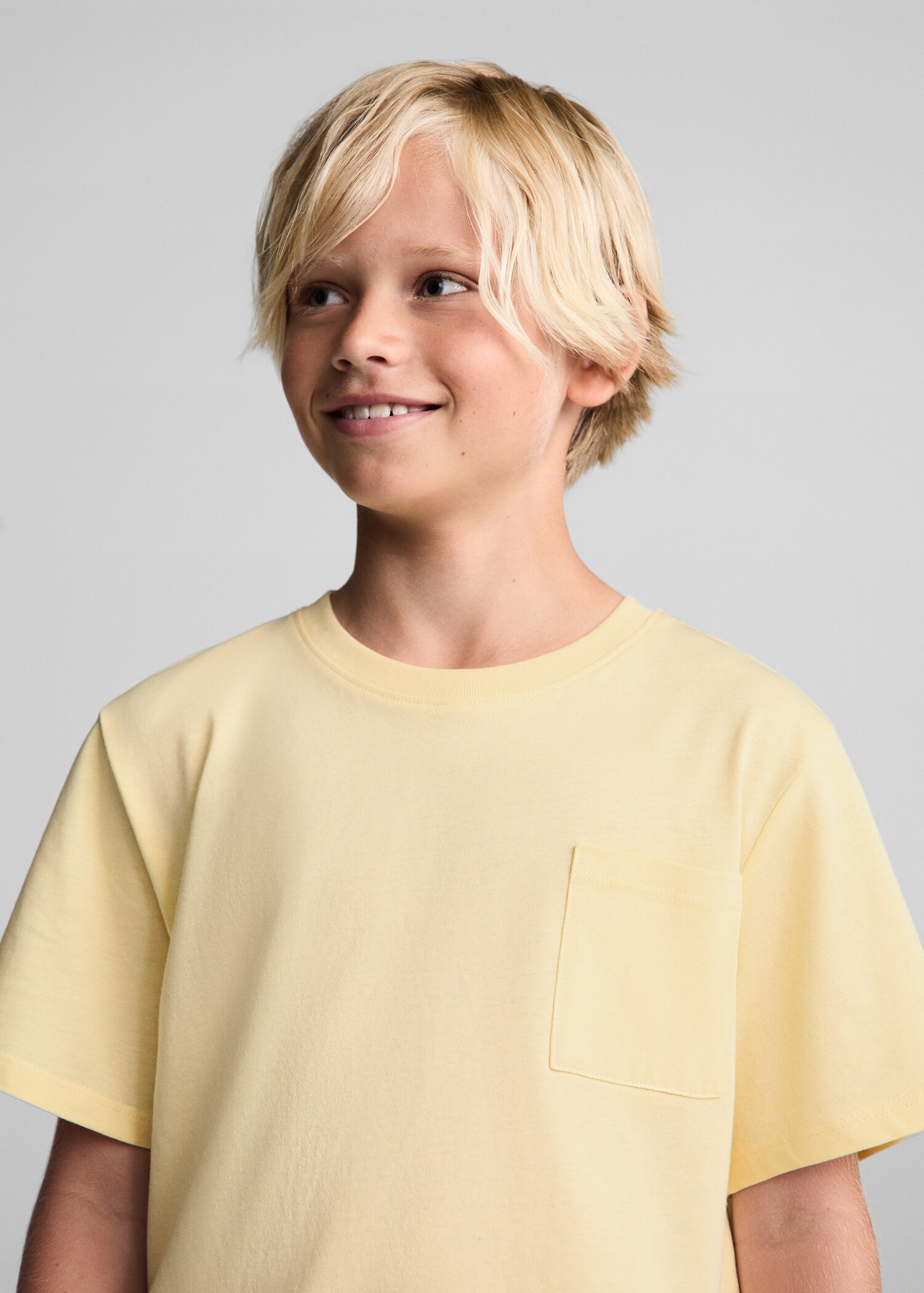 Essential cotton-blend T-shirt - Details of the article 1