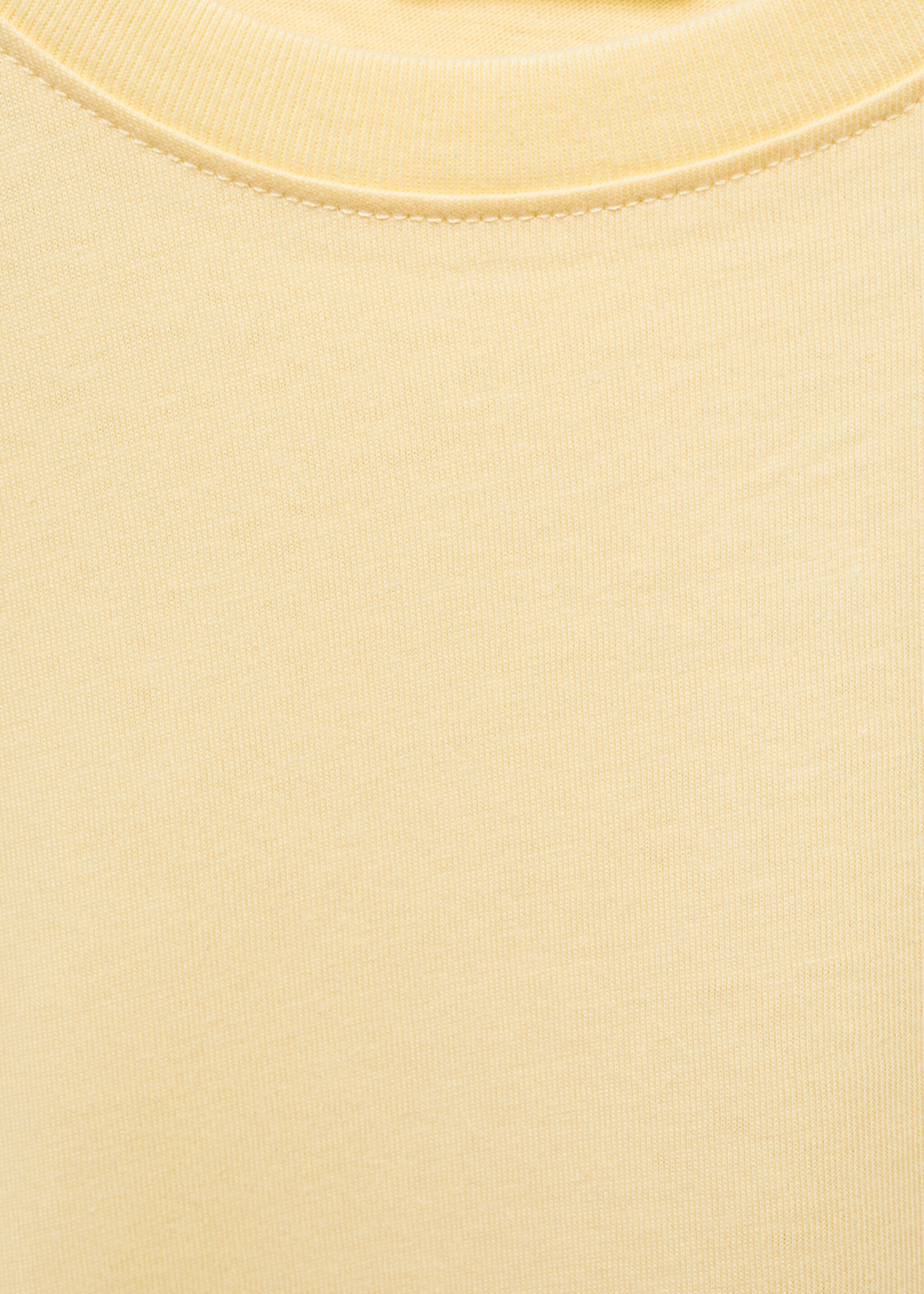 Essential cotton-blend T-shirt - Details of the article 8