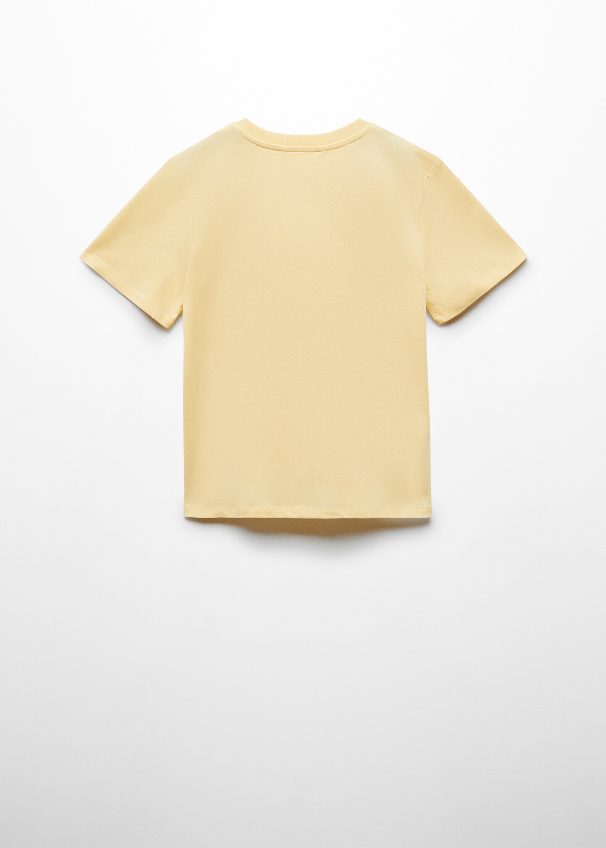 Essential cotton-blend T-shirt - Reverse of the article