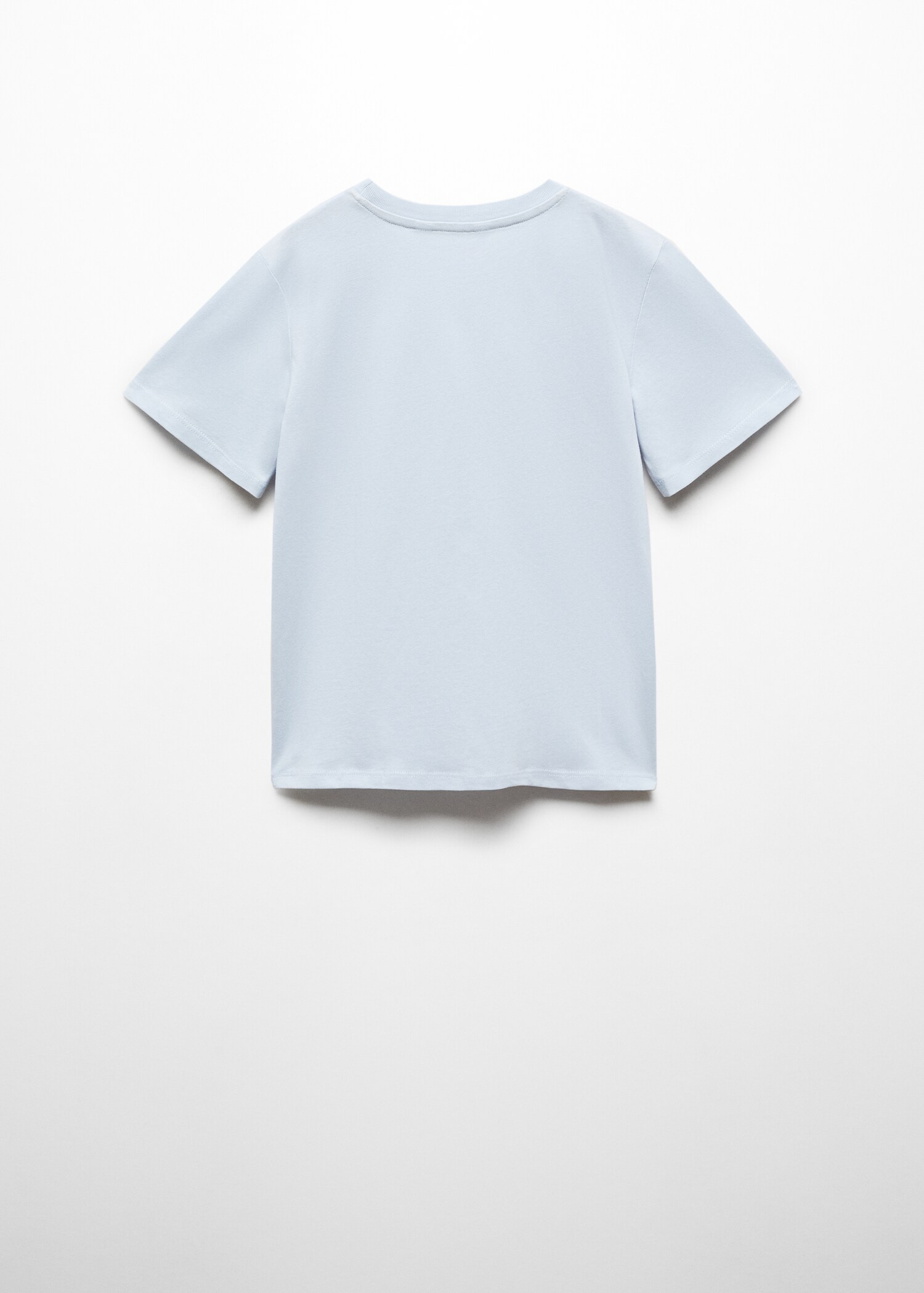 Essential cotton-blend T-shirt - Reverse of the article