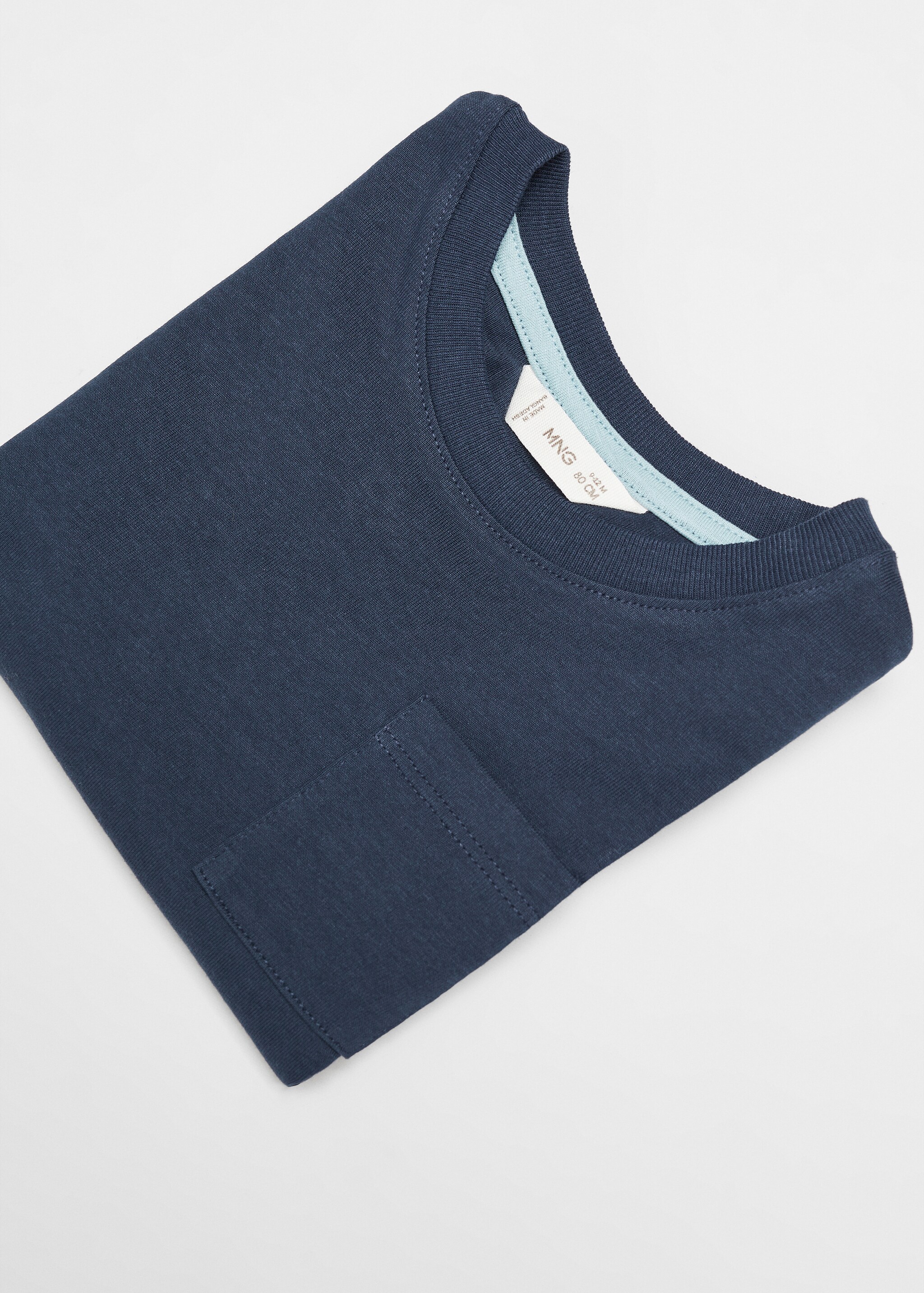 Essential cotton-blend T-shirt - Details of the article 8