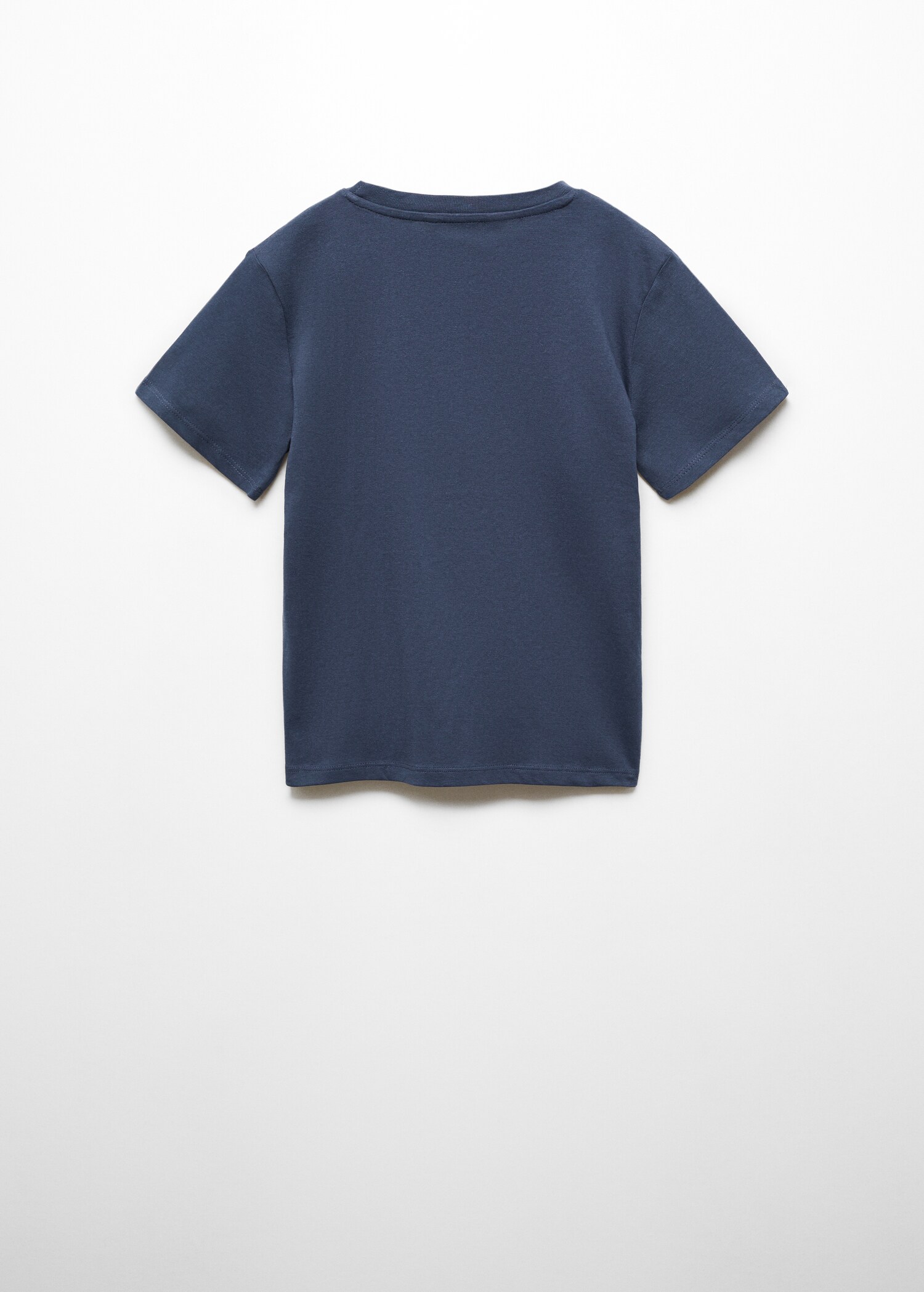 Tricou simplu din bumbac - Spatele articolului