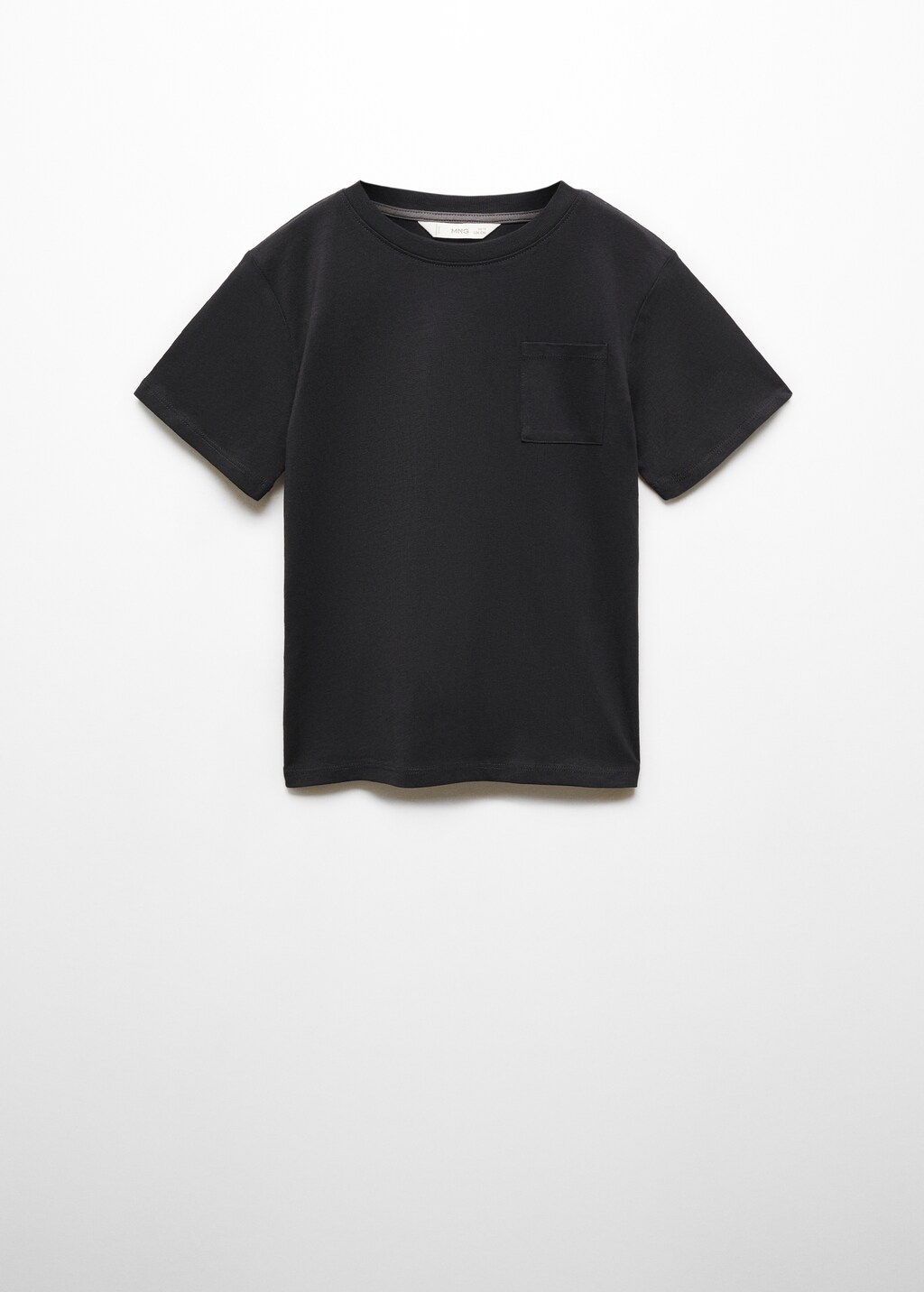 Basic katoenen T shirt