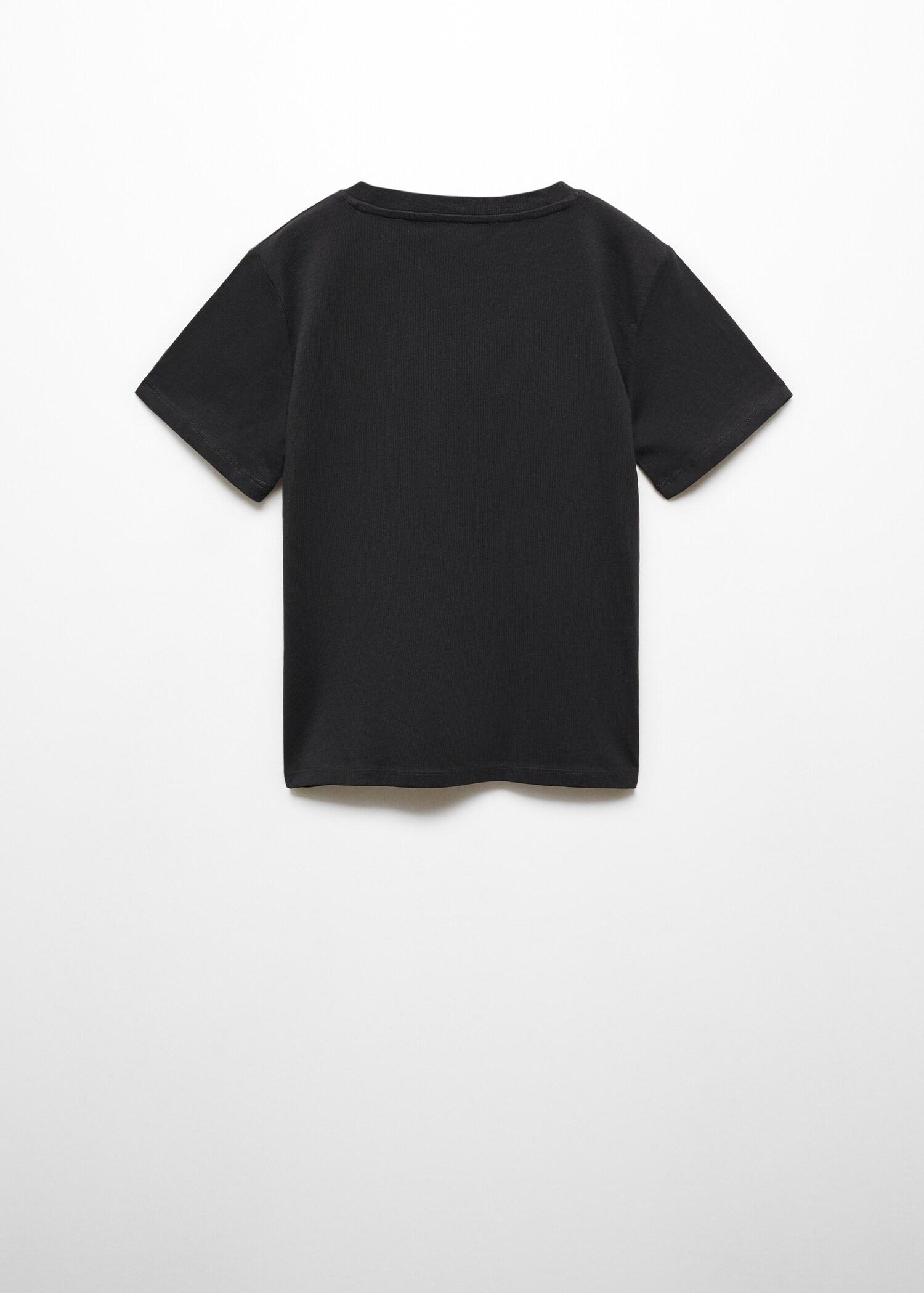 Tricou simplu din bumbac - Spatele articolului