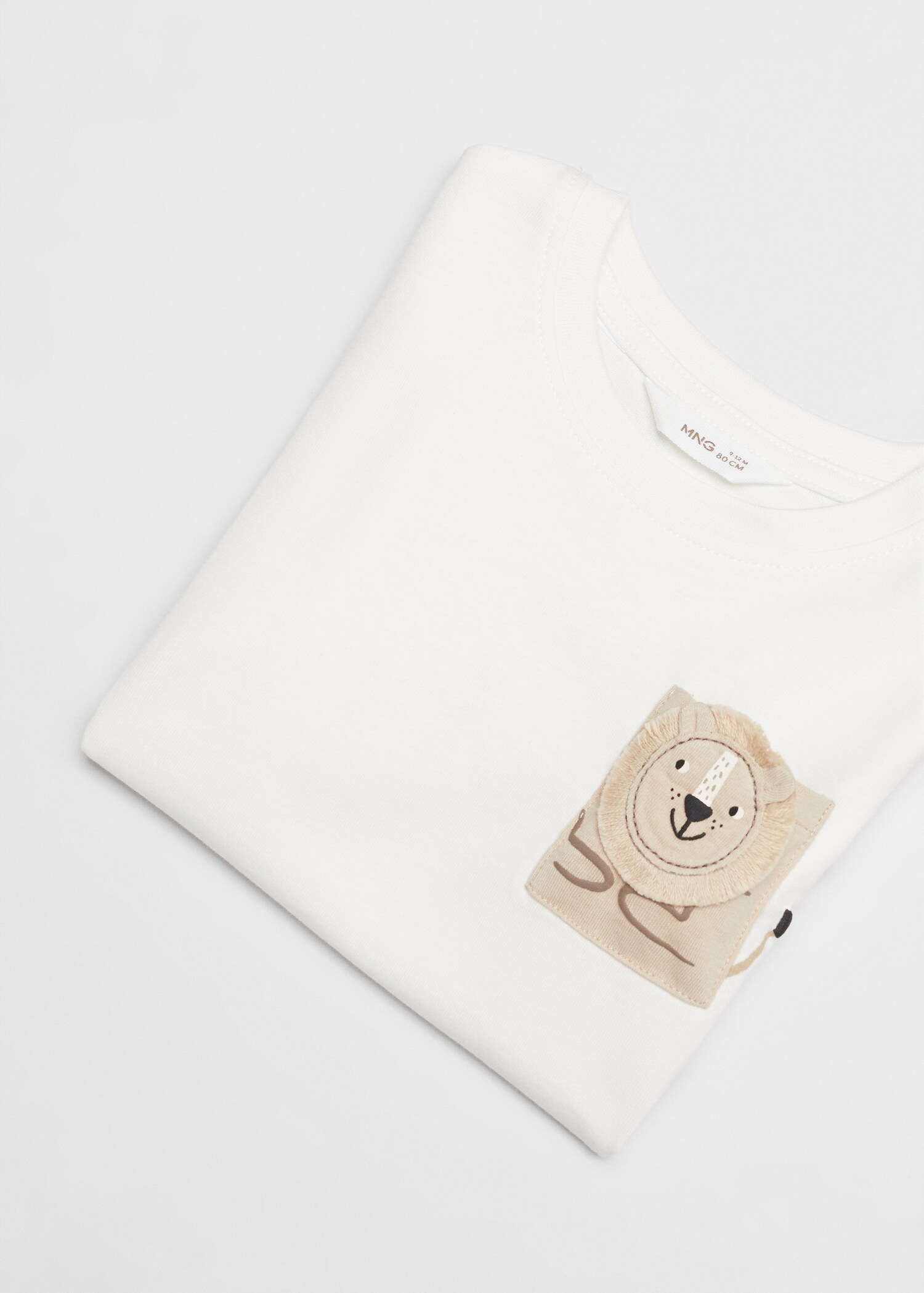 T-Shirt mit Löwenprint - Detail des Artikels 8