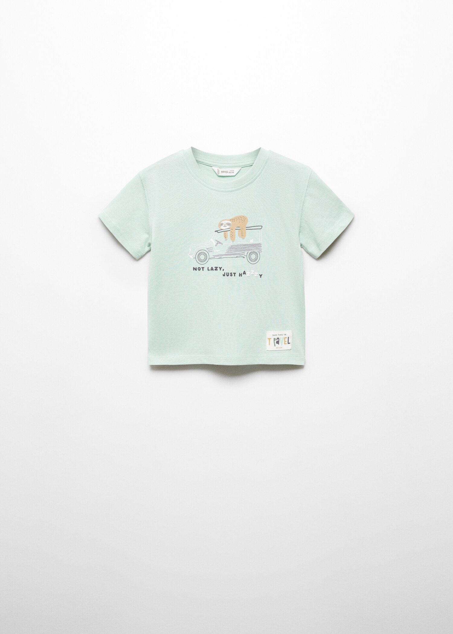 T-shirt en coton à dessin - Article sans modèle