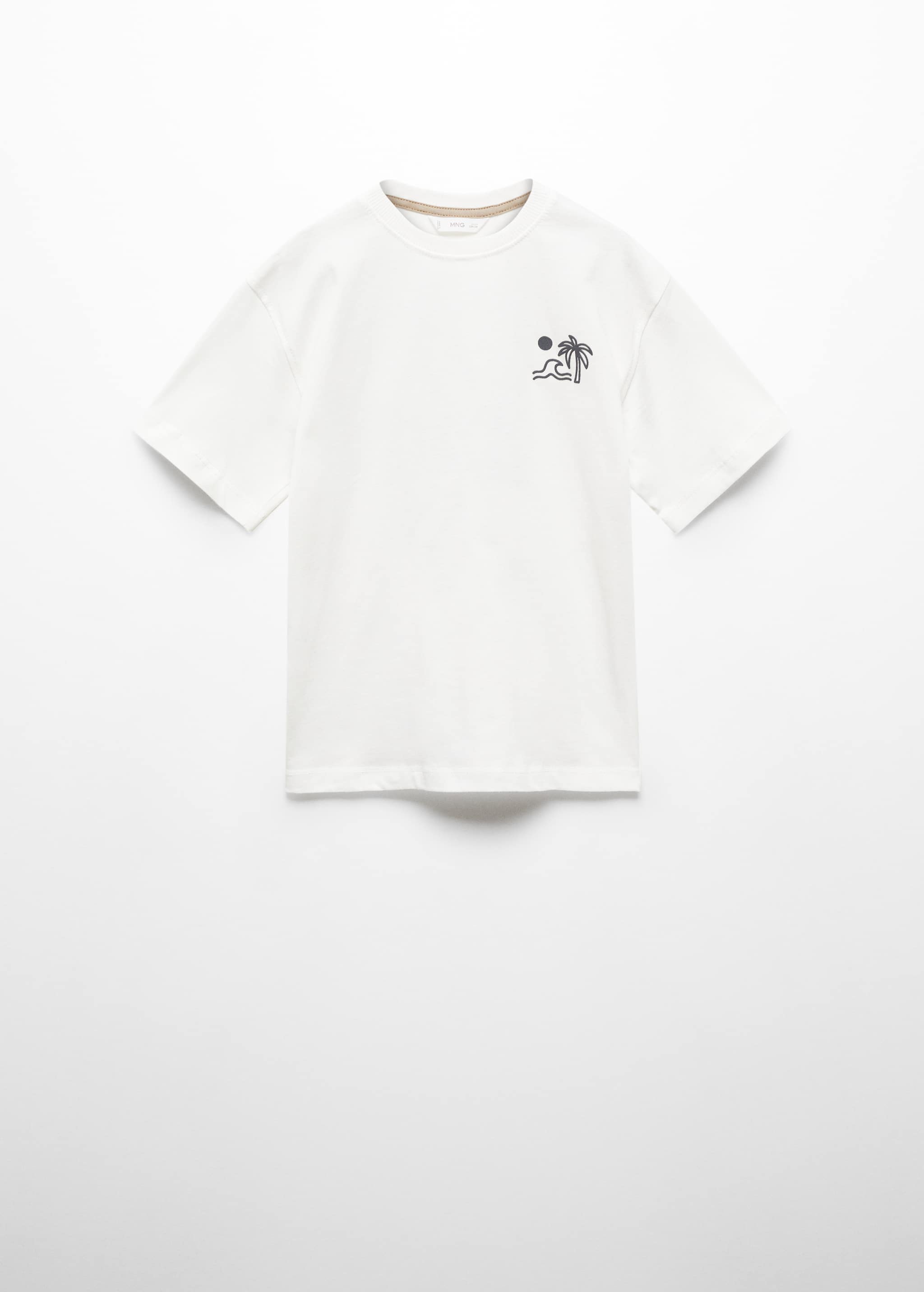 Kurzärmliges Print-T-Shirt - Artikel ohne Model