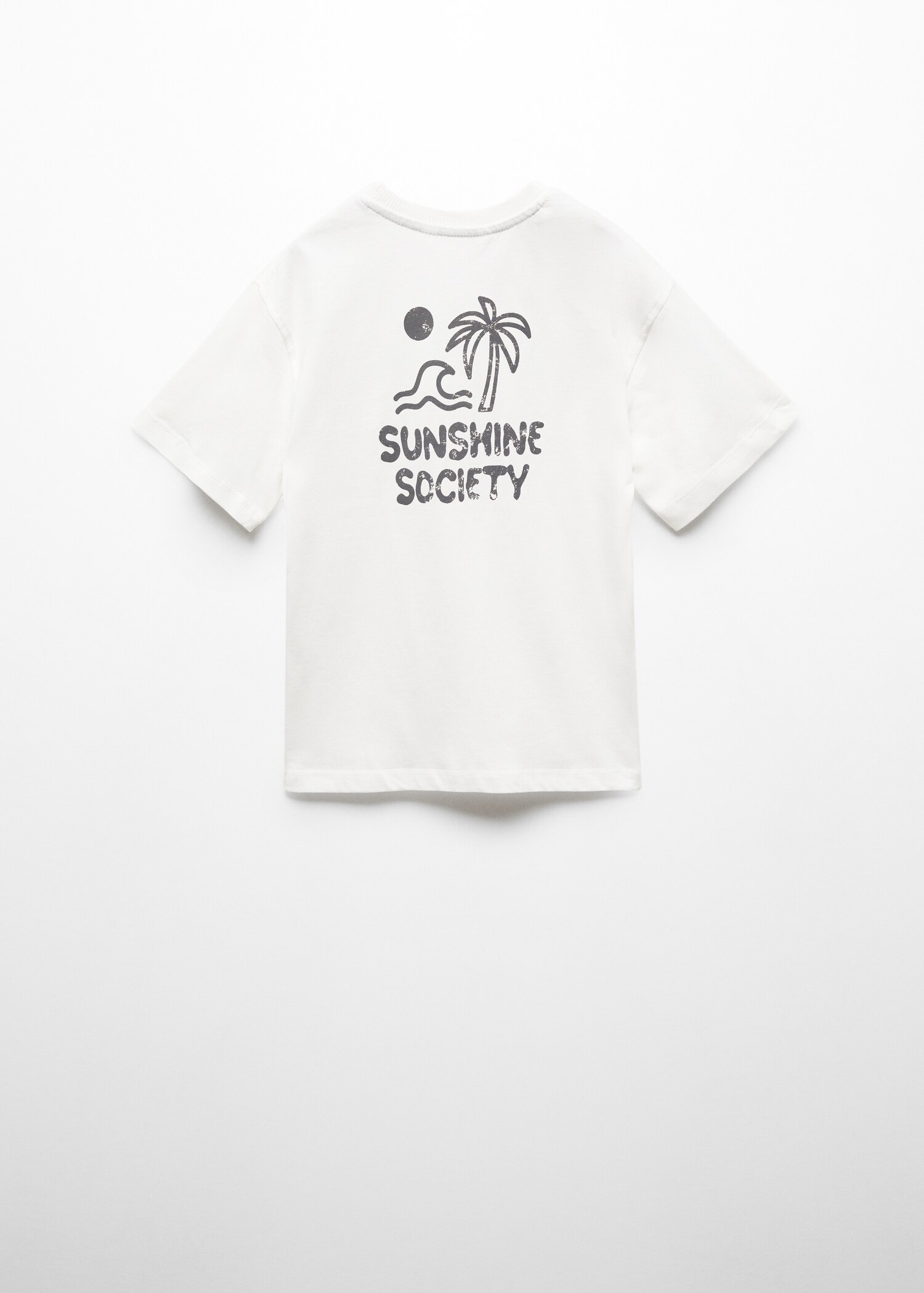 Camiseta estampada manga corta - Reverso del artículo