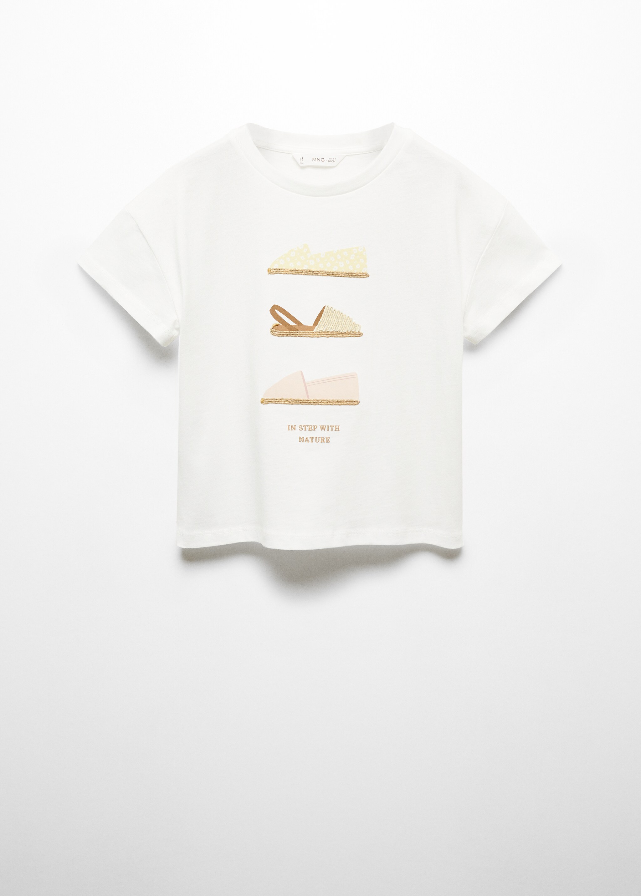 Kurzärmliges Print-T-Shirt - Artikel ohne Model