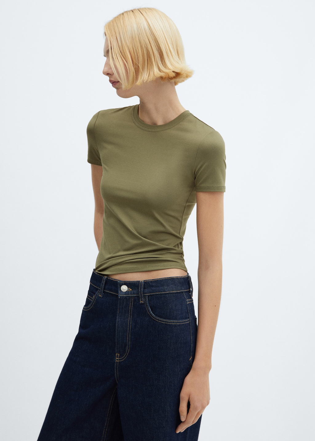 Short sleeve t shirt Women MANGO Saudi Arabia