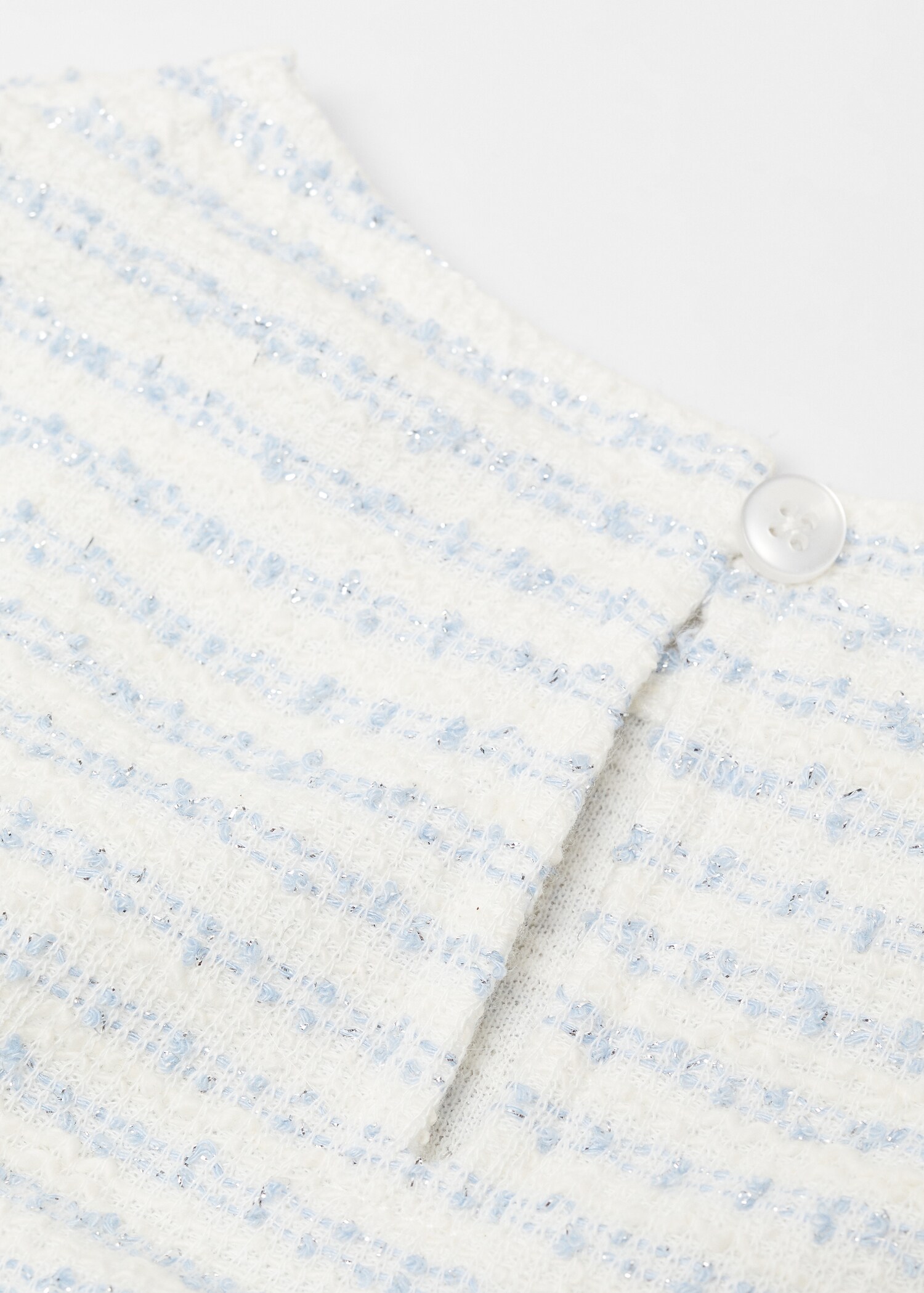 T-shirt croisé texturé - Détail de l'article 8