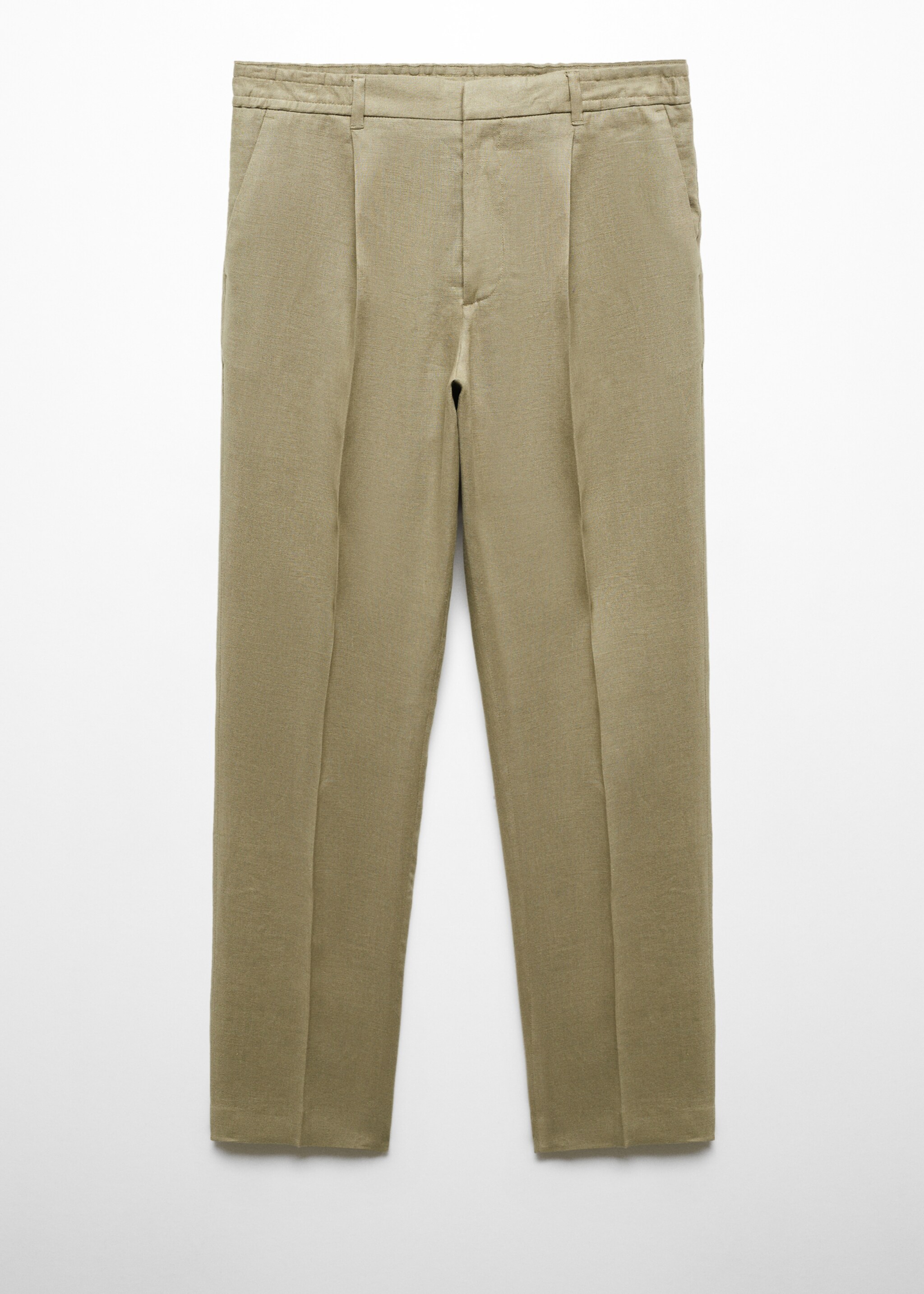 Regular Fit-Hose aus 100 % Leinen - Artikel ohne Model