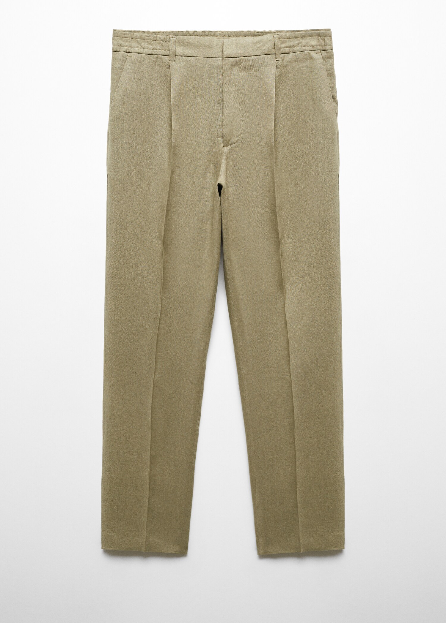 Regular Fit-Hose aus 100 % Leinen - Artikel ohne Model