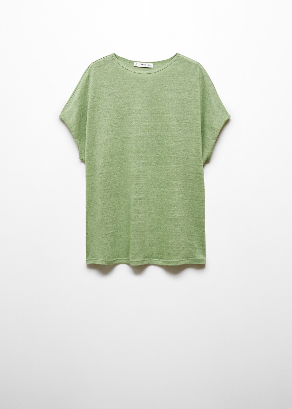 Mango camiseta lino hotsell