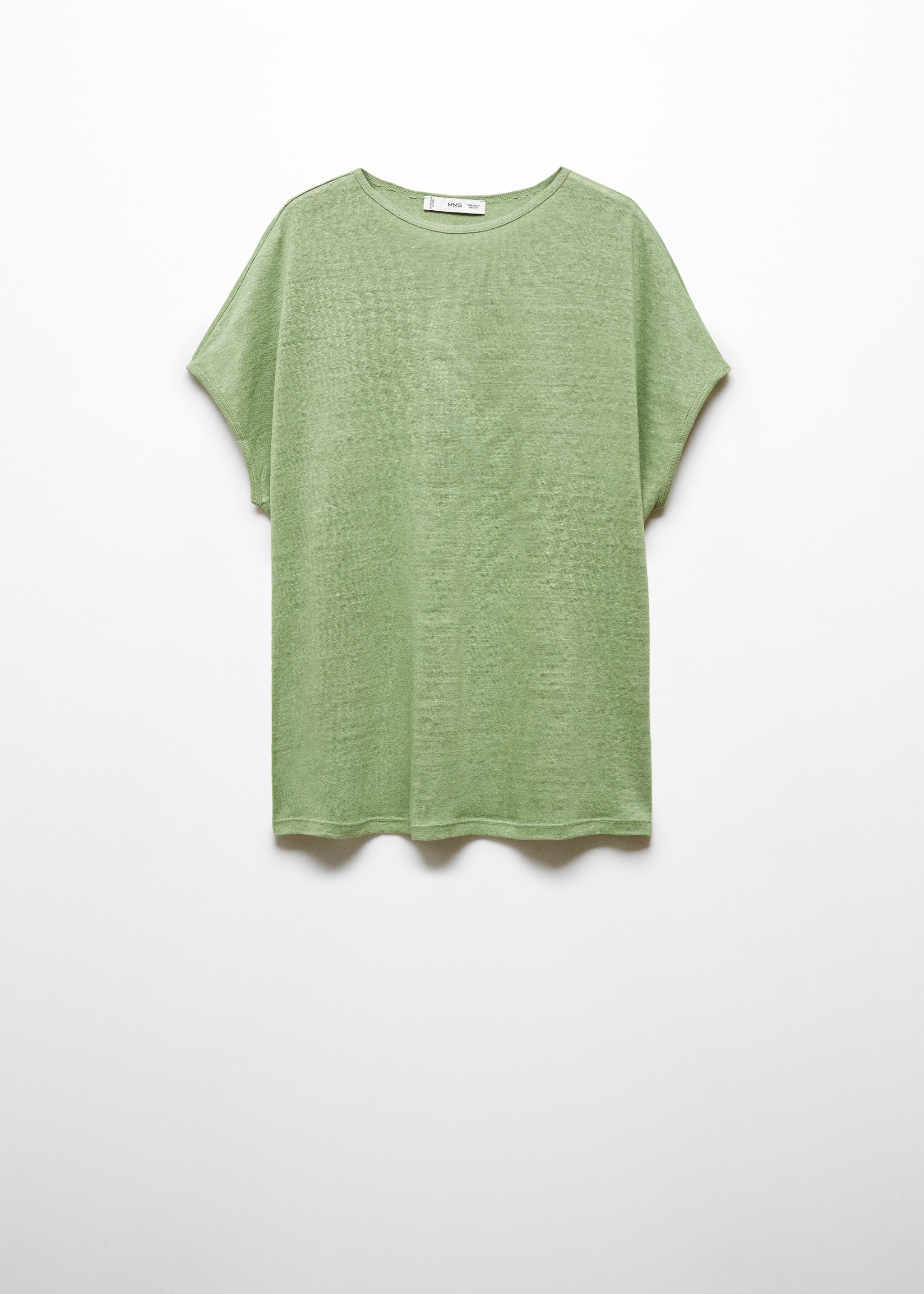 100% linen t-shirt - Article without model