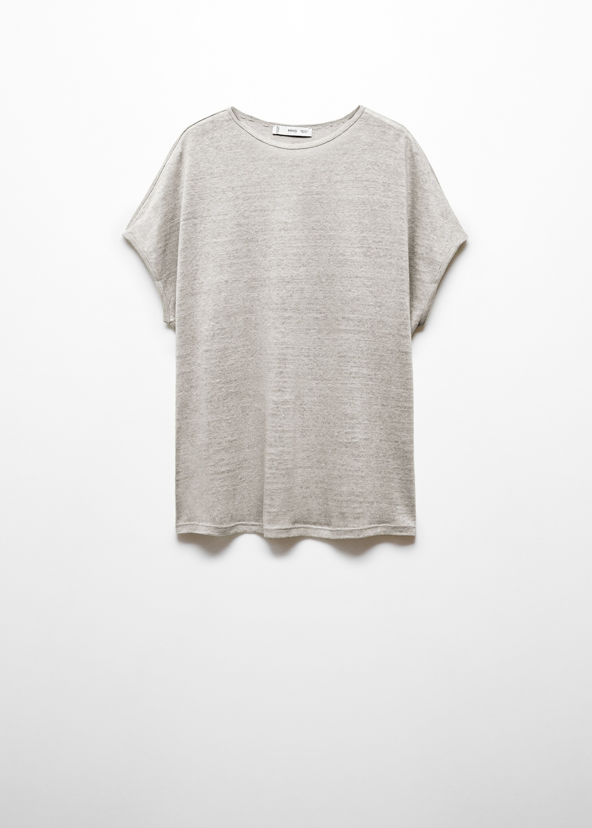 T-shirt 100 % lin - Article sans modèle