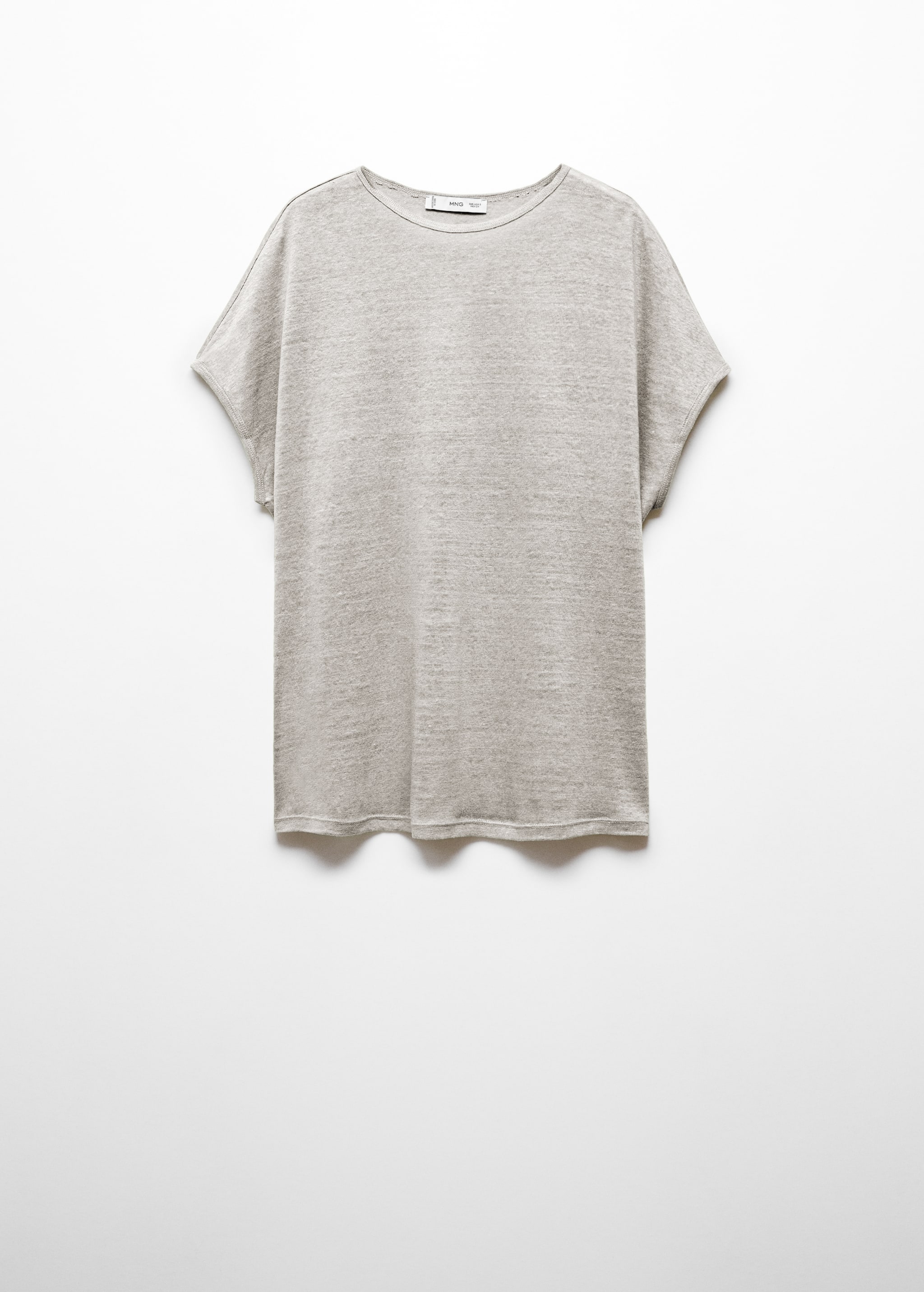 100% linen t-shirt - Article without model