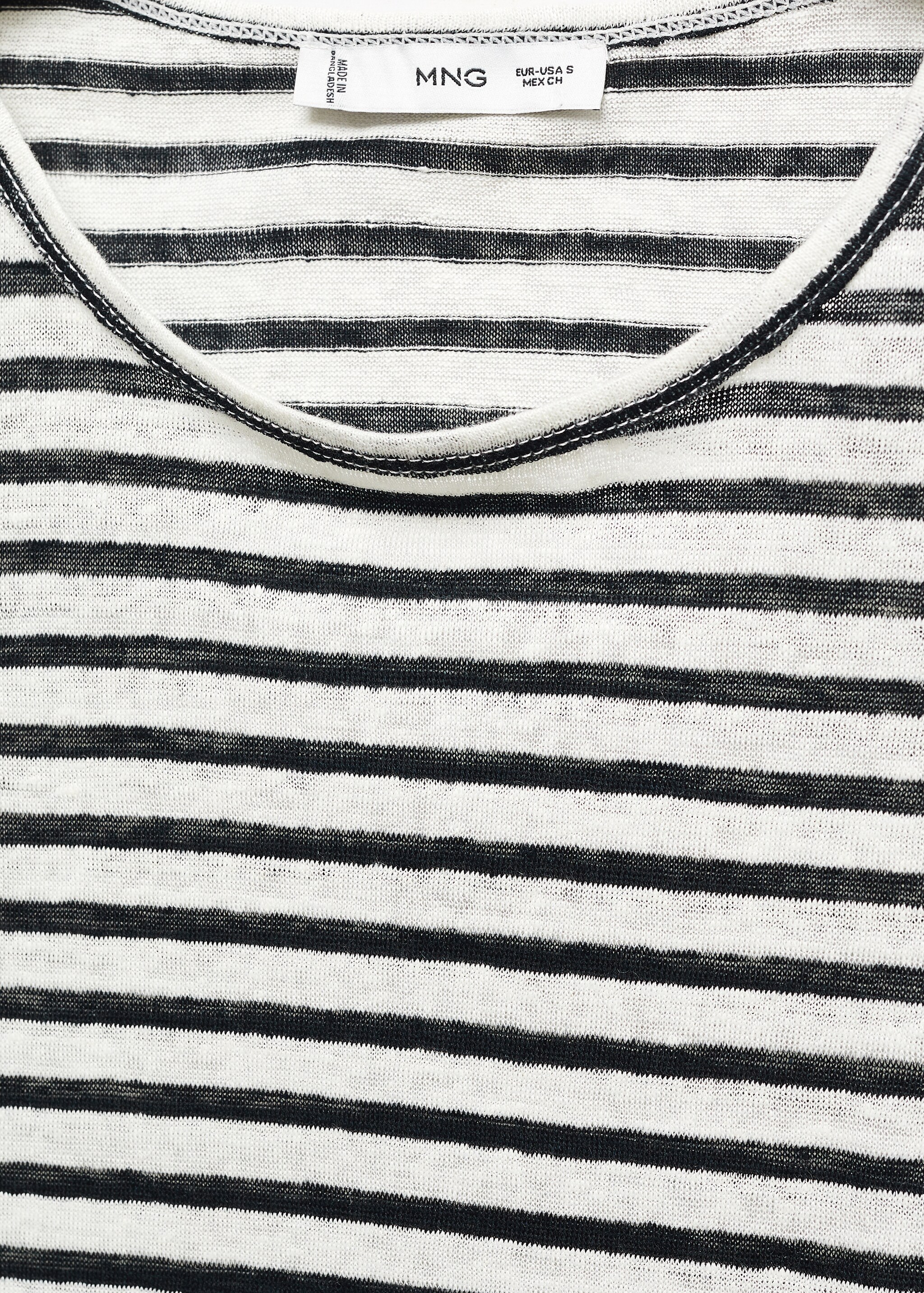 Camiseta 100% lino - Detalle del artículo 8
