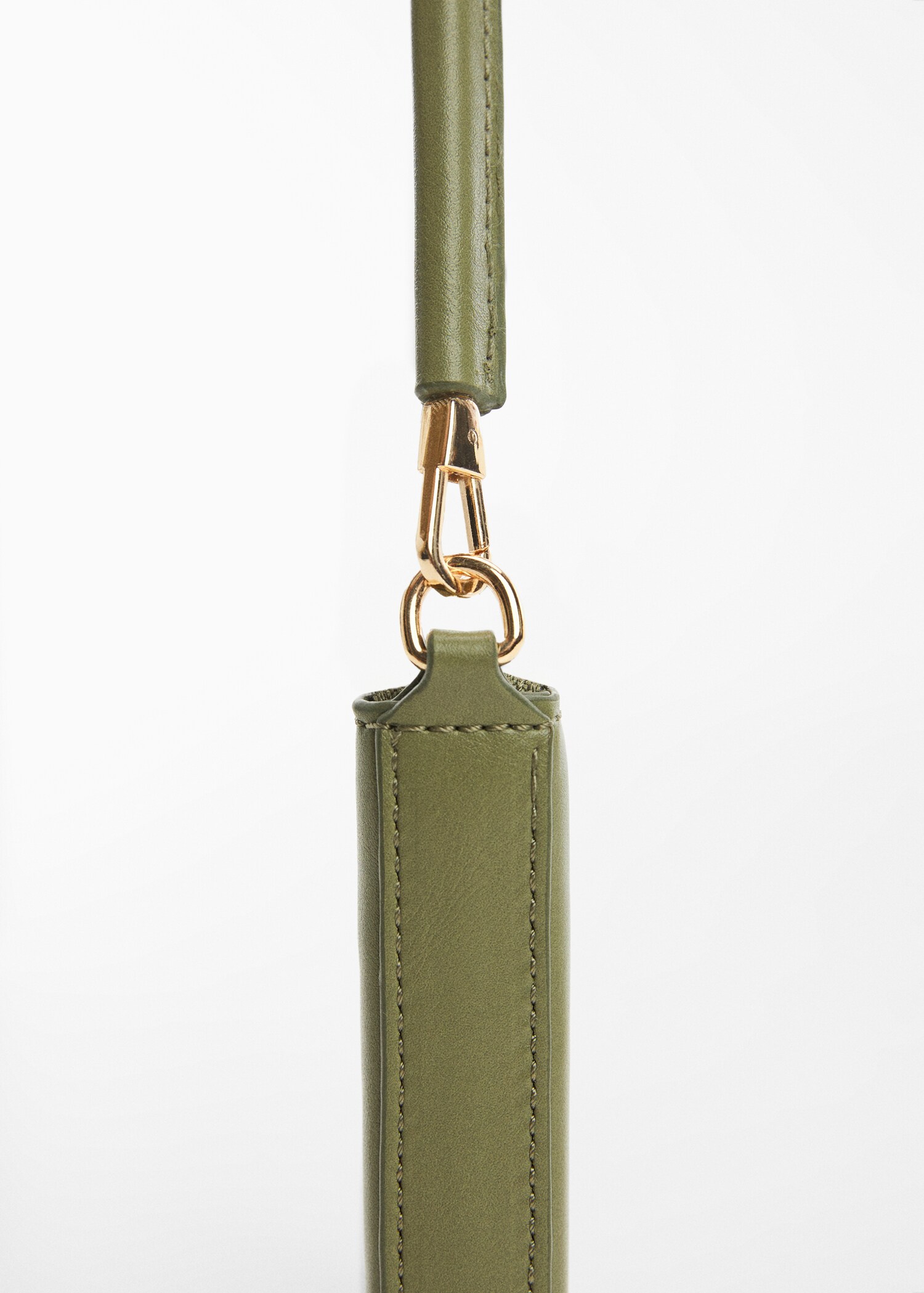 Shoulder bag with detachable handle  - Details of the article 2