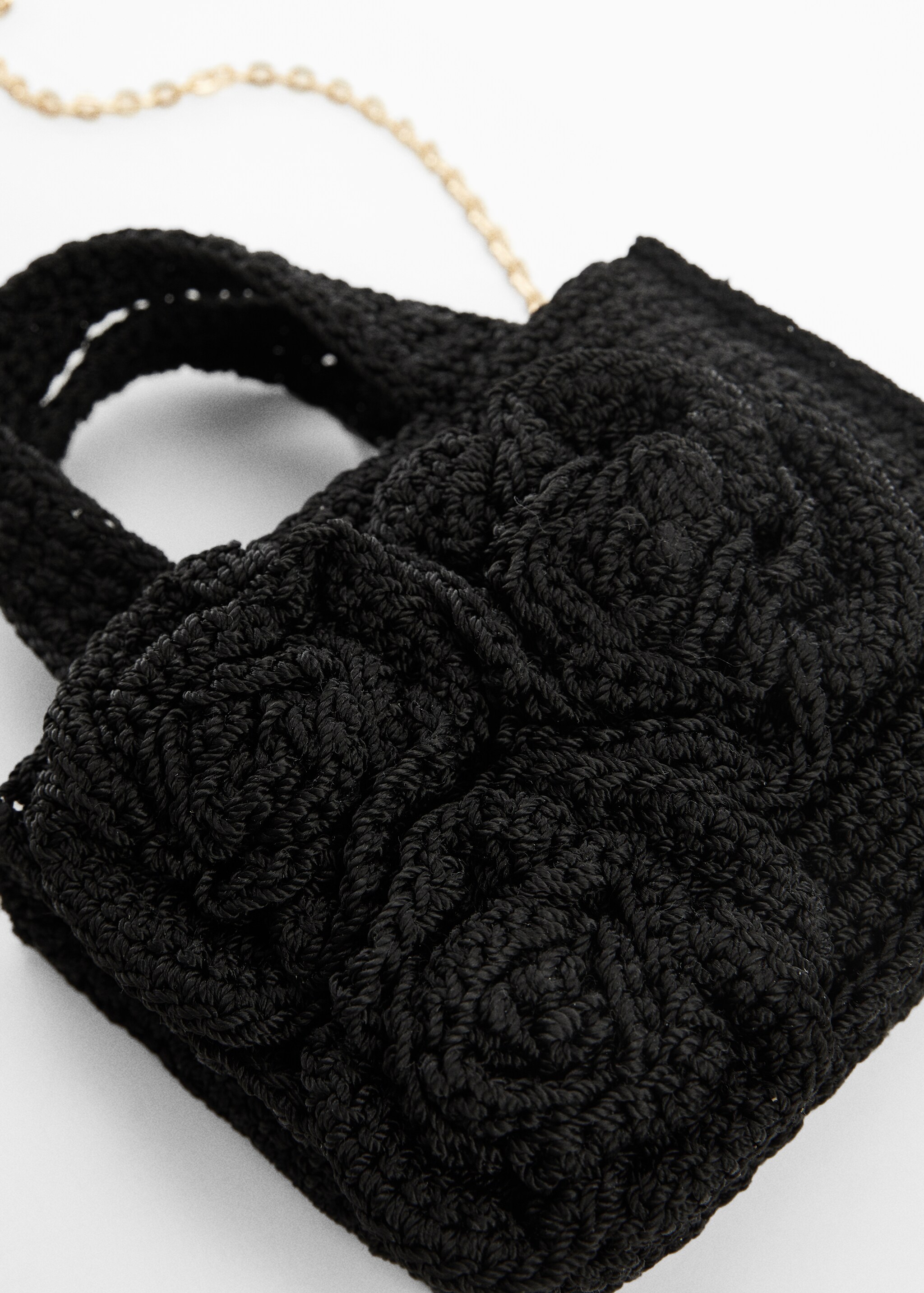 Flowers crochet mini bag - Details of the article 1