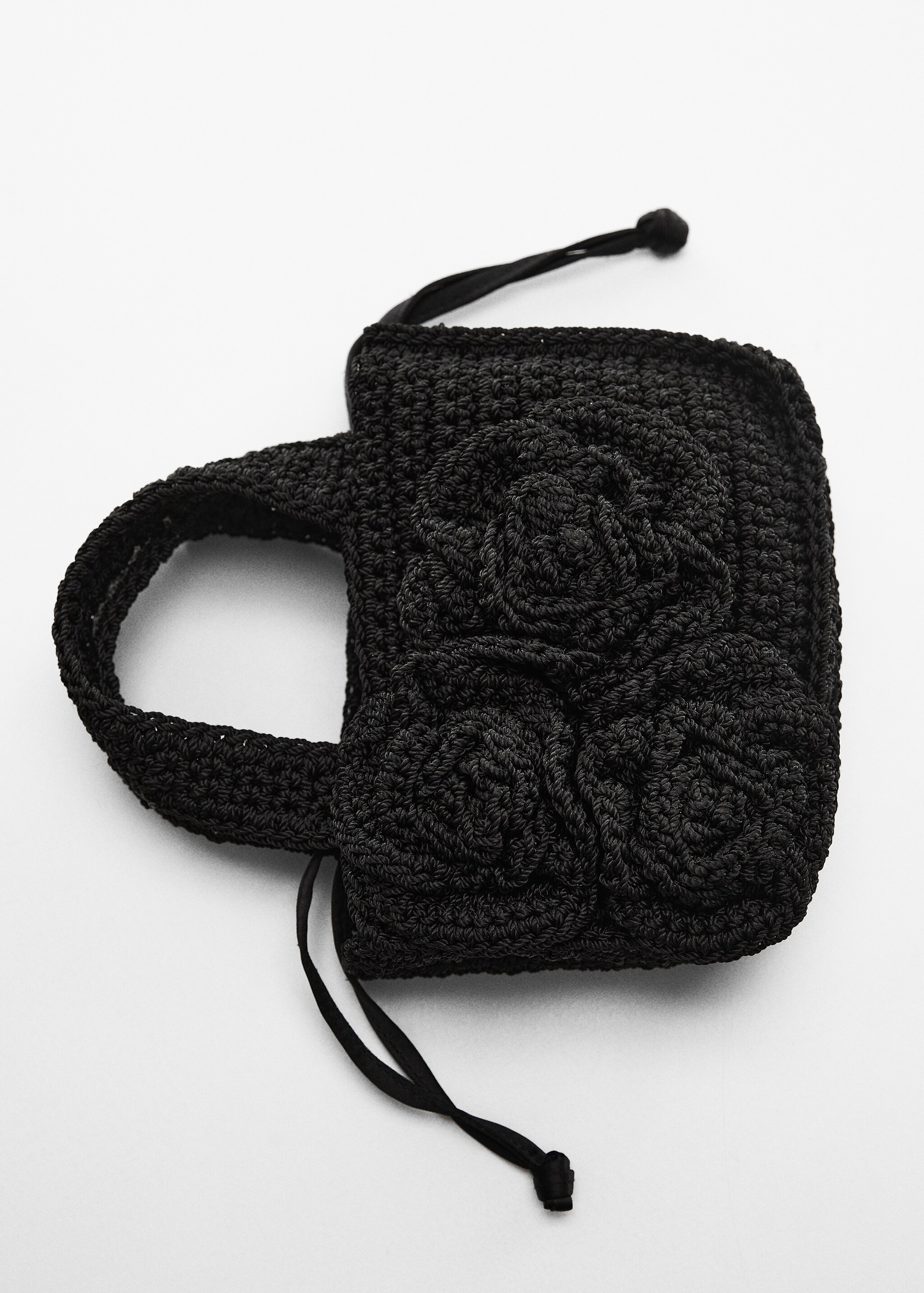 Flowers crochet mini bag - Details of the article 5