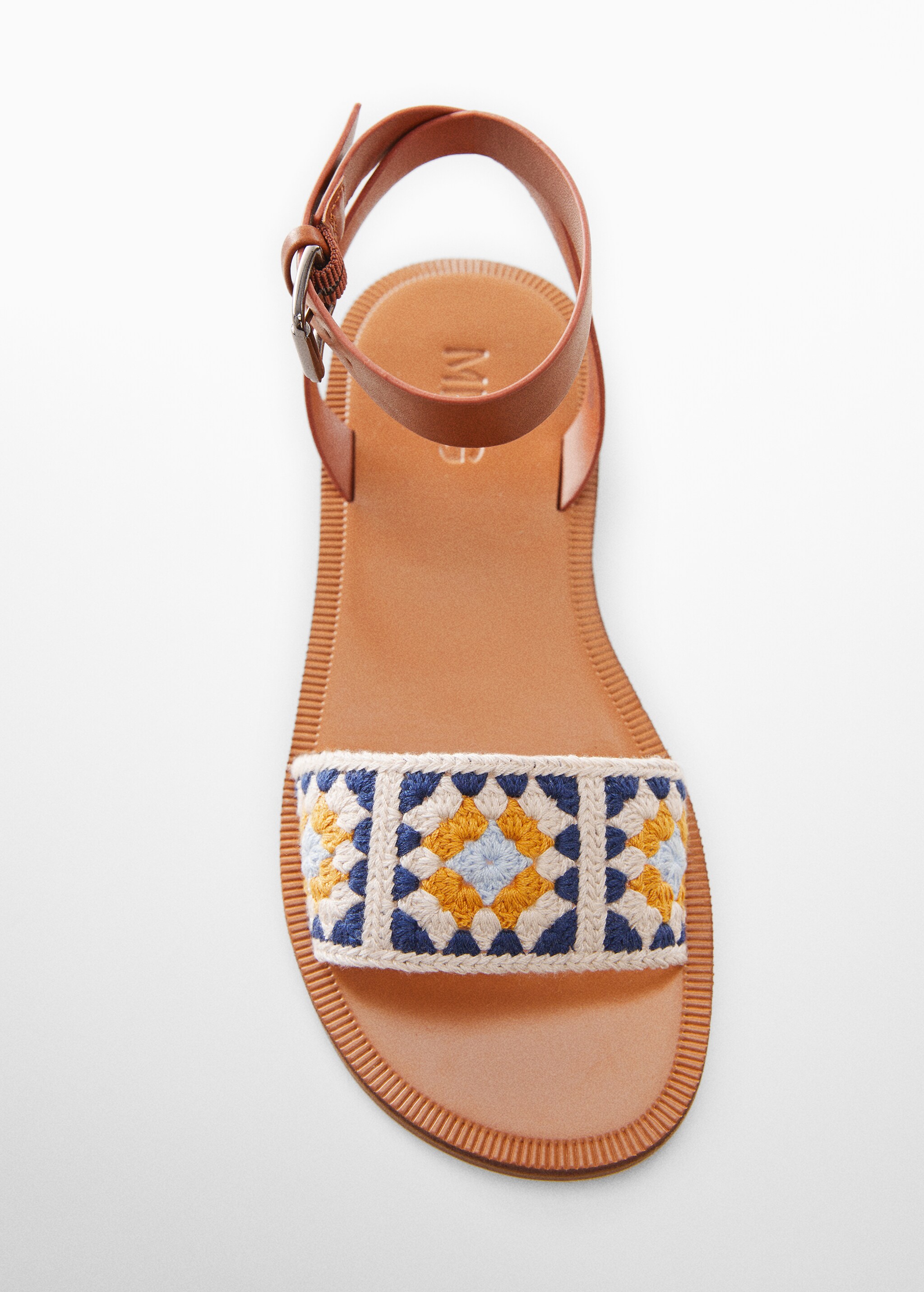 Sandals with embroidered bracelet  - Details of the article 2