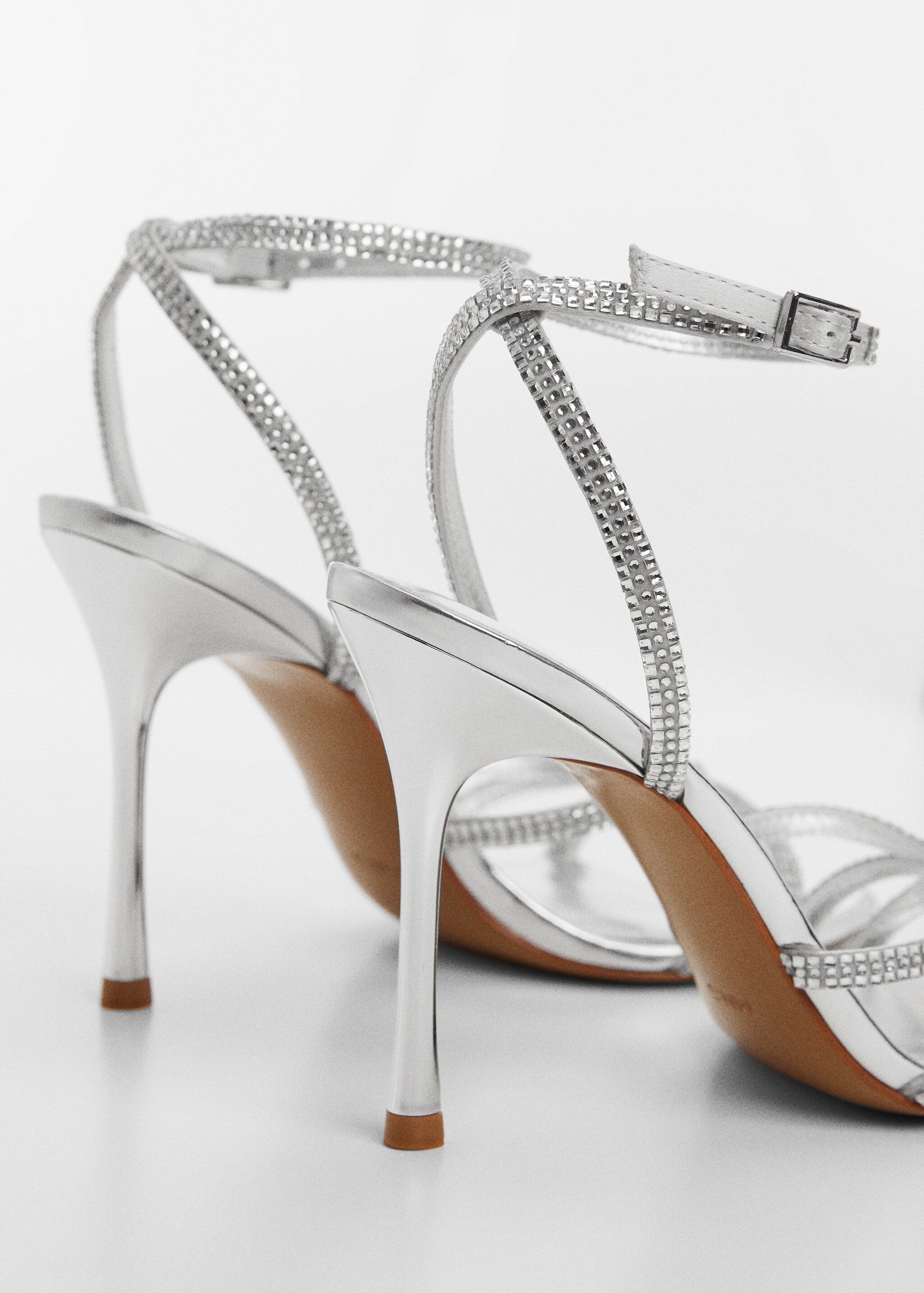 Strap rhinestone sandals - Details of the article 1