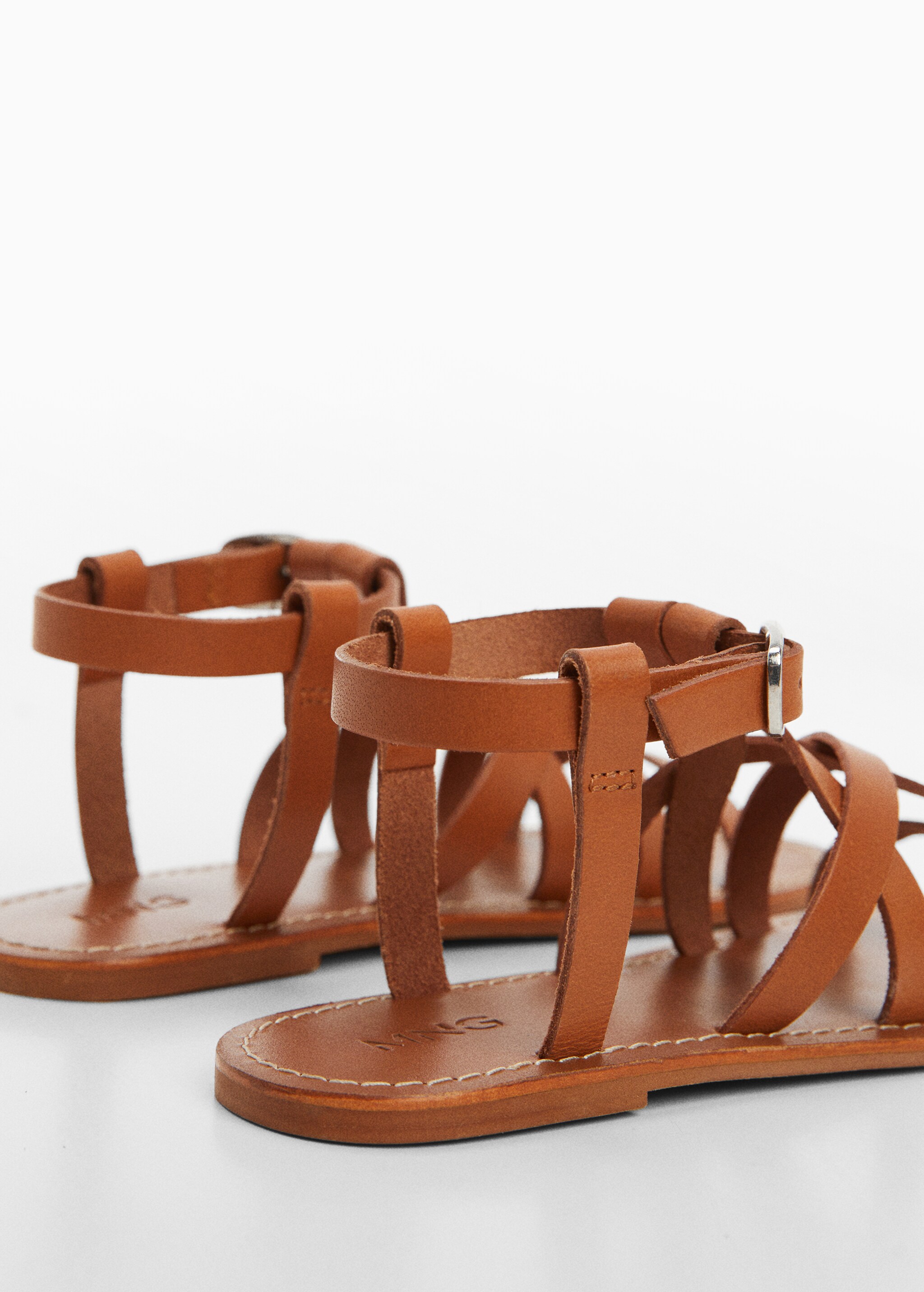 Leather straps sandals - Details of the article 1