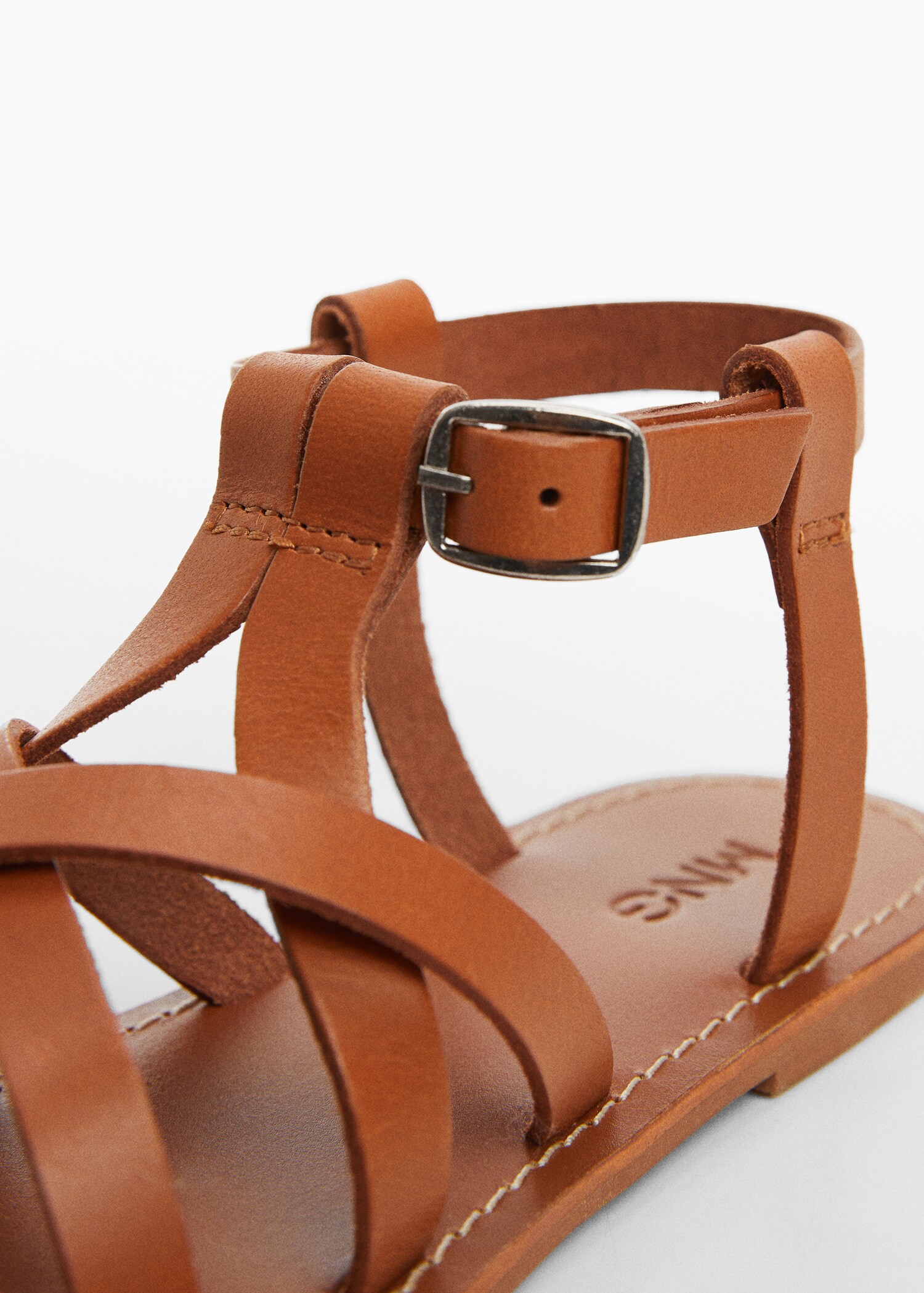 Leather straps sandals - Details of the article 2