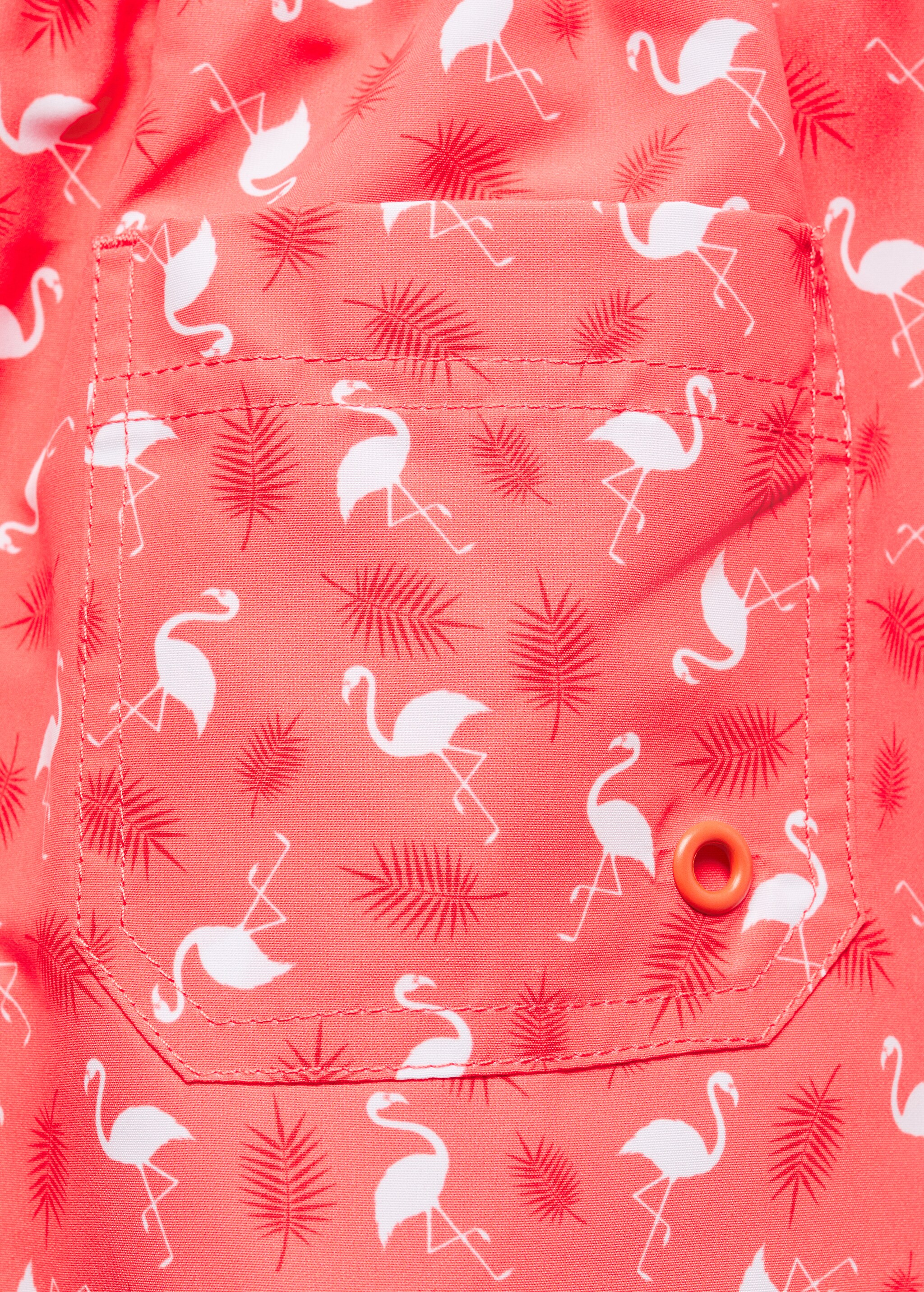 Flamingo print swimsuit - Details of the article 8