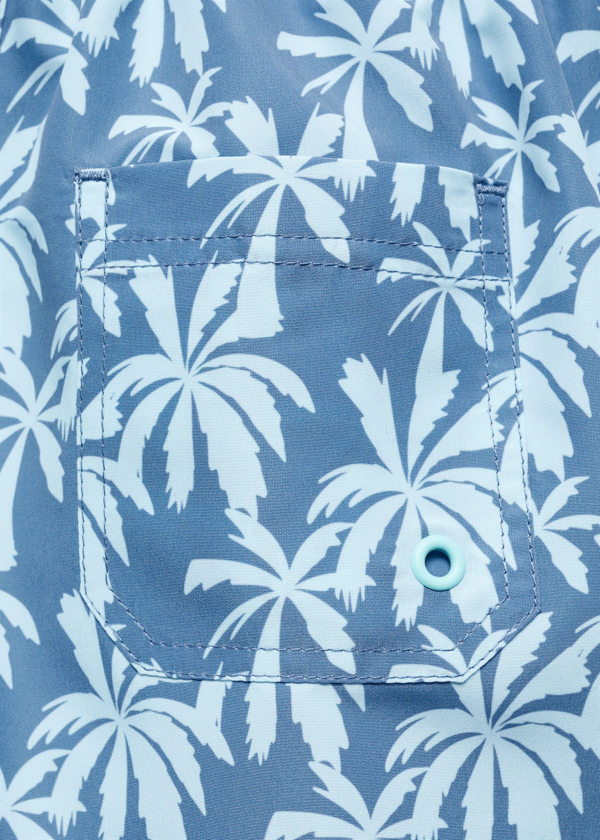 Palm trees print swimsuit - Details of the article 8
