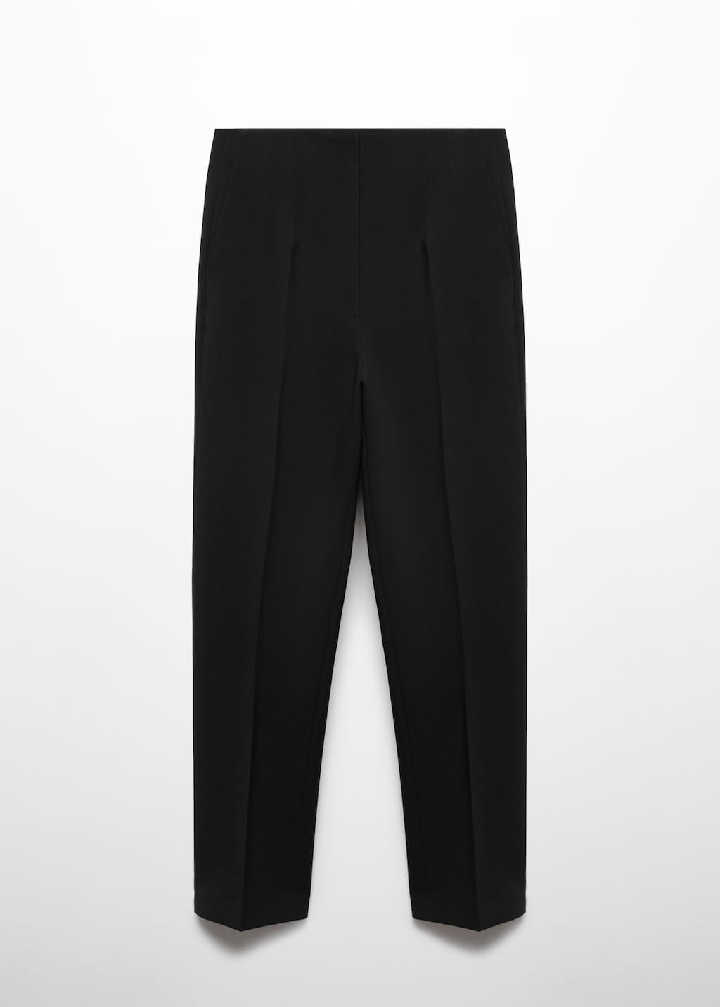Pantalon noir femme mango hotsell