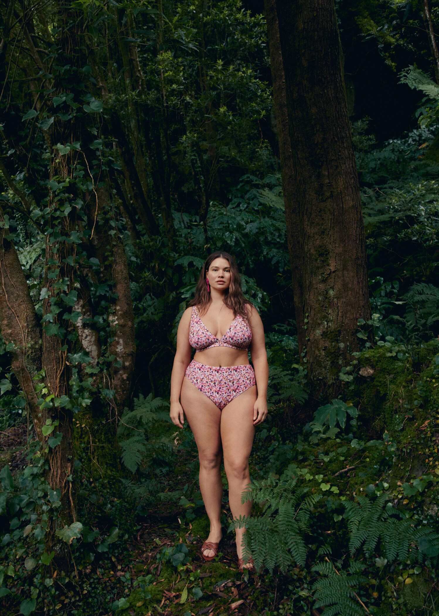 Floral triangle bikini - Details of the article 6
